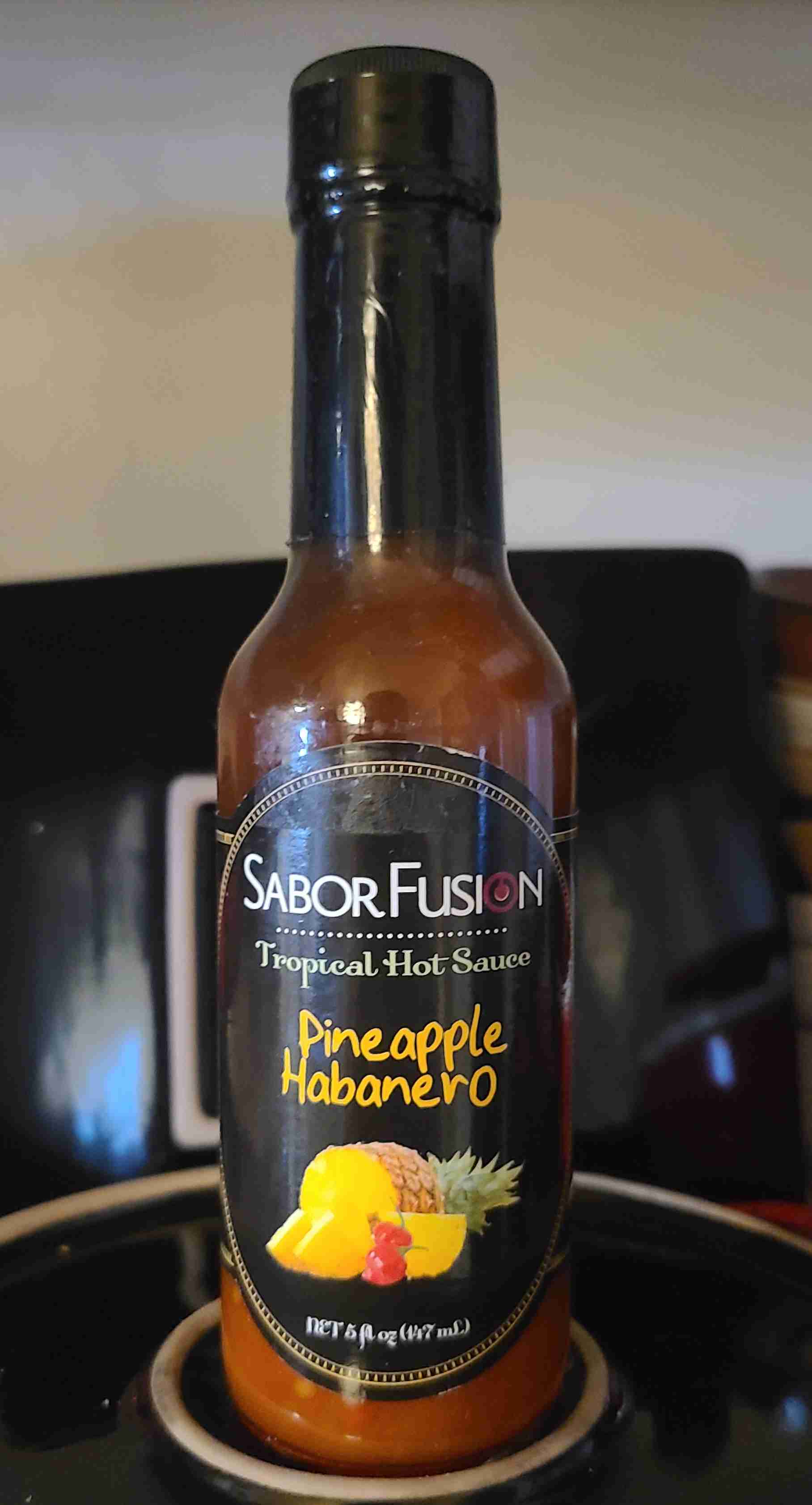Pineapple Habanero tropical hot sauce