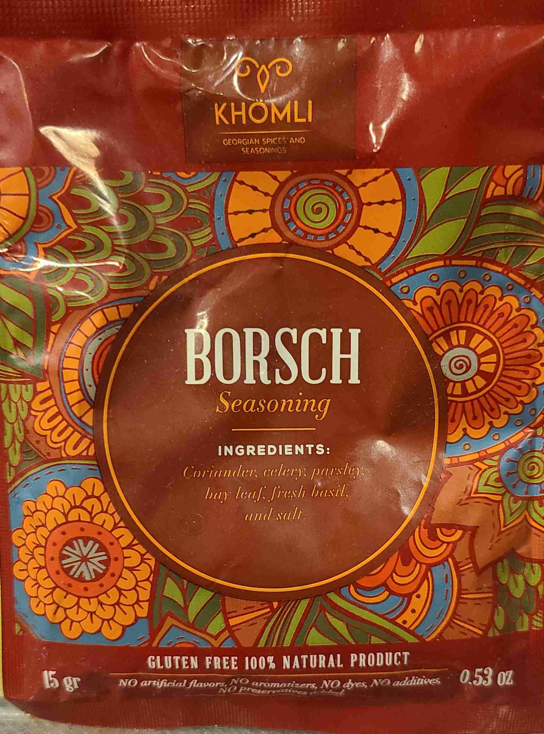 Borsch seasoning