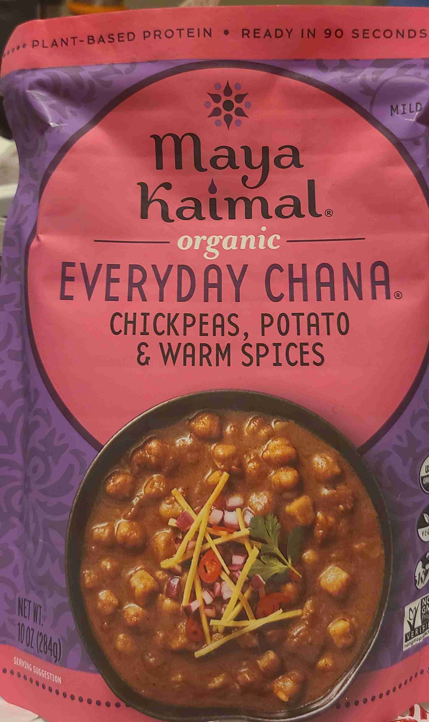 Organic Everyday Chana, chickpeas, potato & warm spices