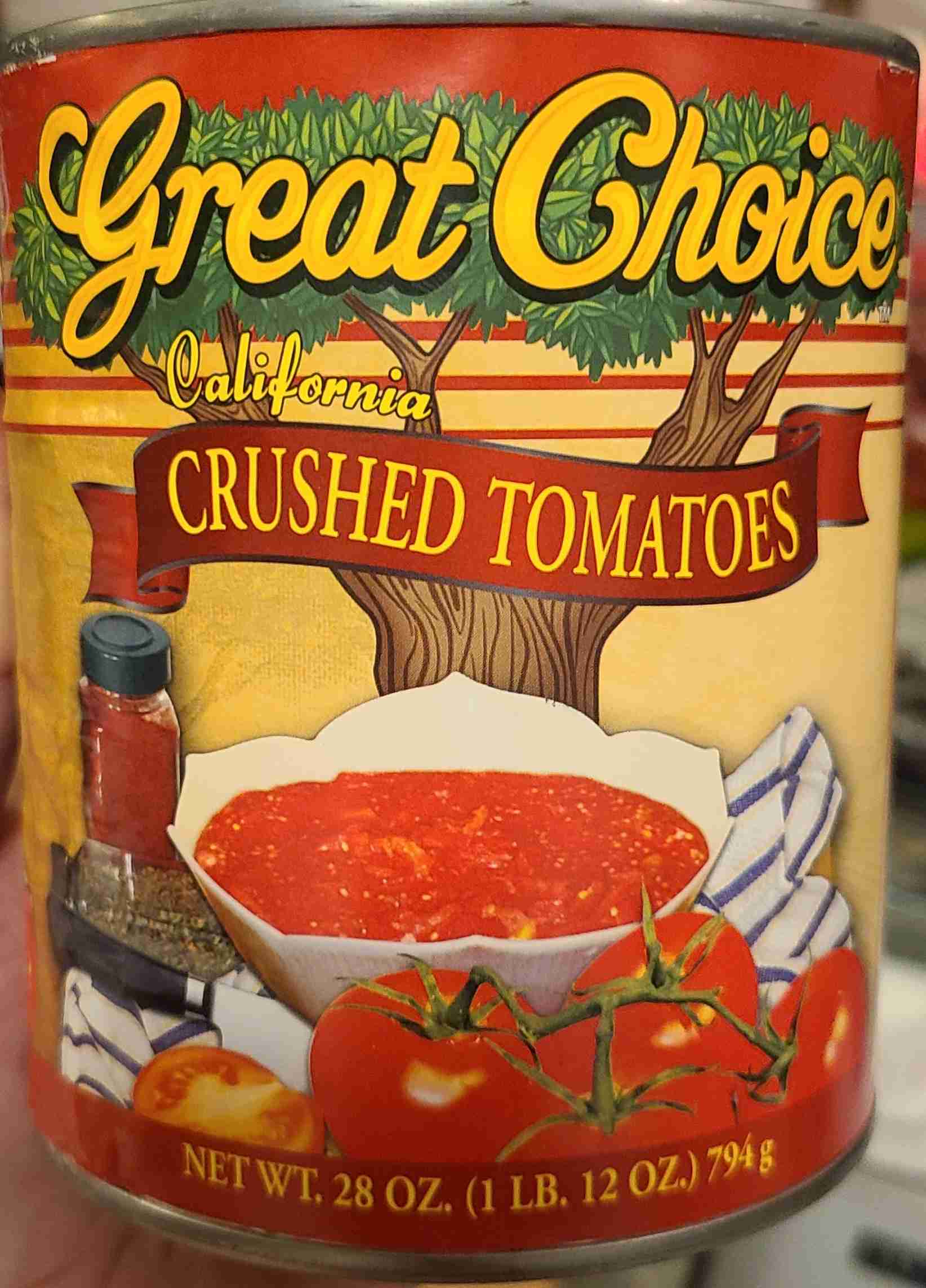 Crushed tomatoes