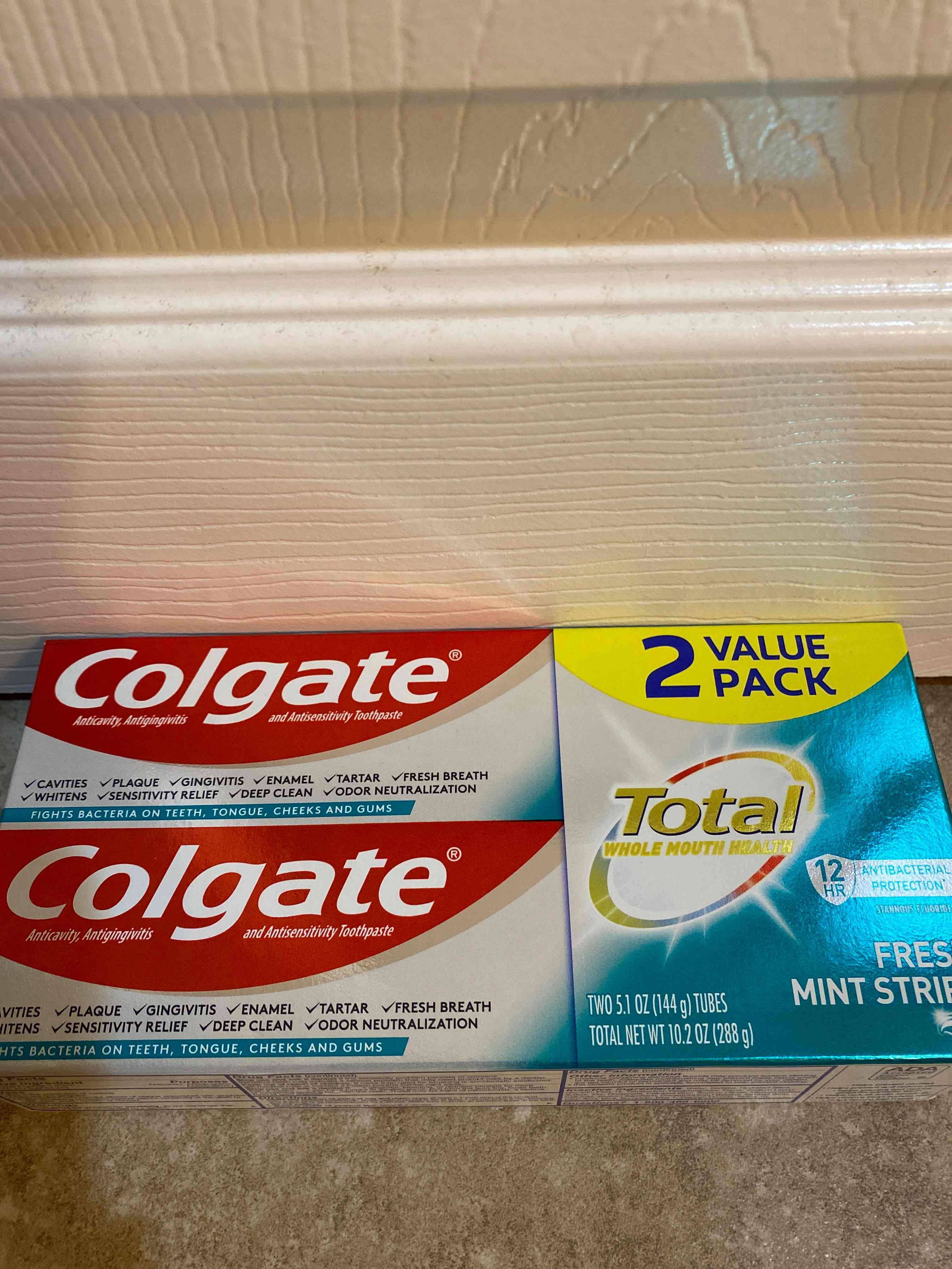 Toothpaste Fresh Mint Stripe