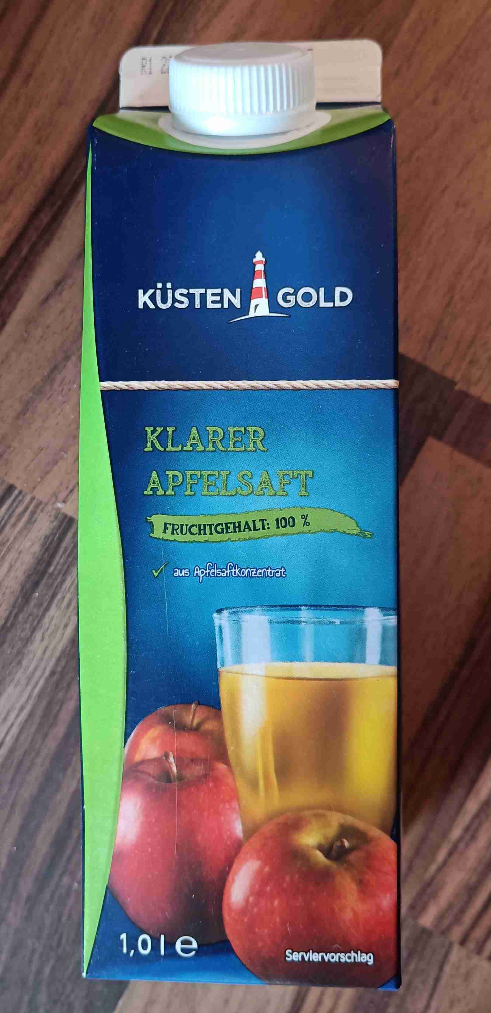 Klarer Apfelsaft