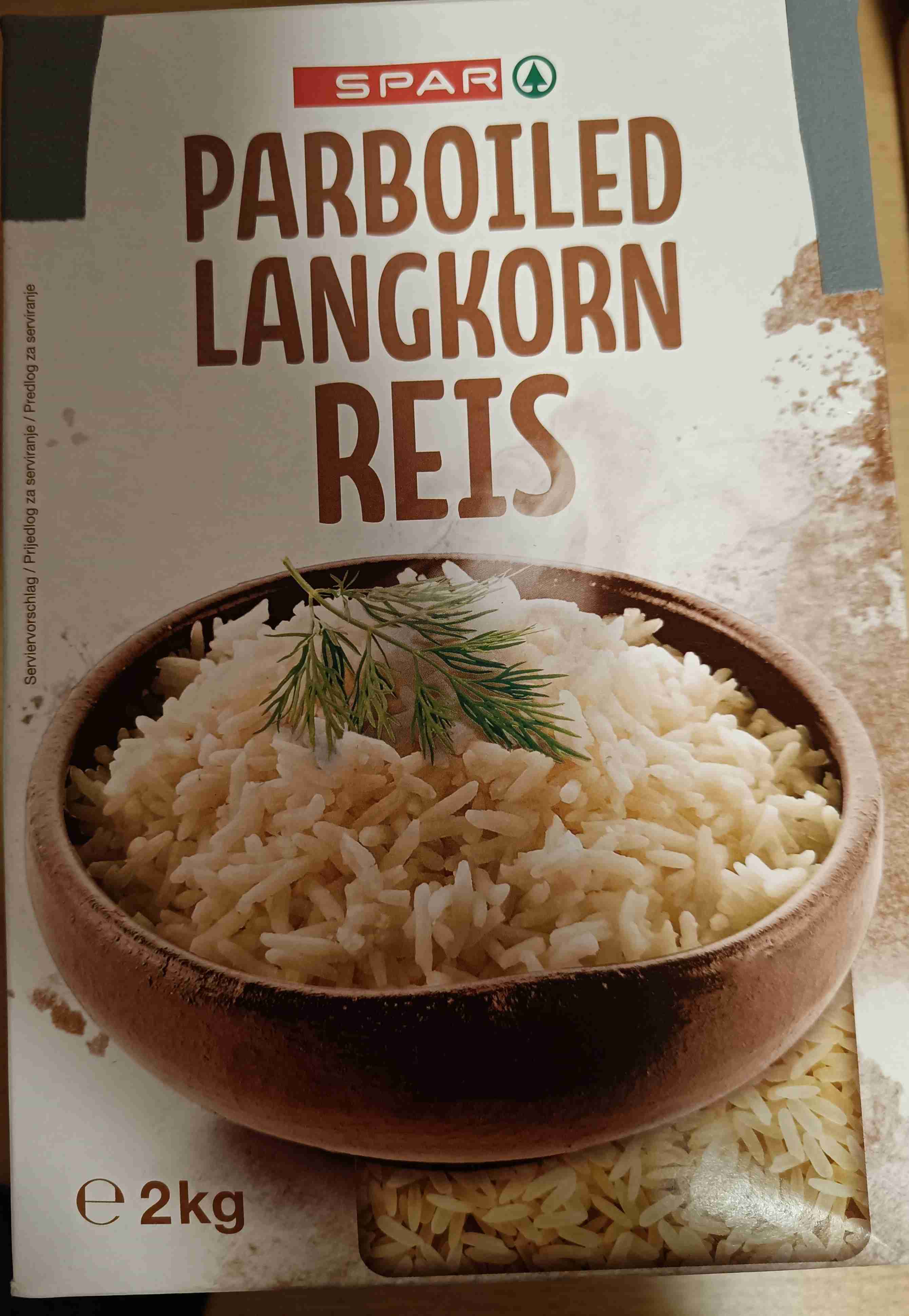 Parboiled Langkorn Reis 