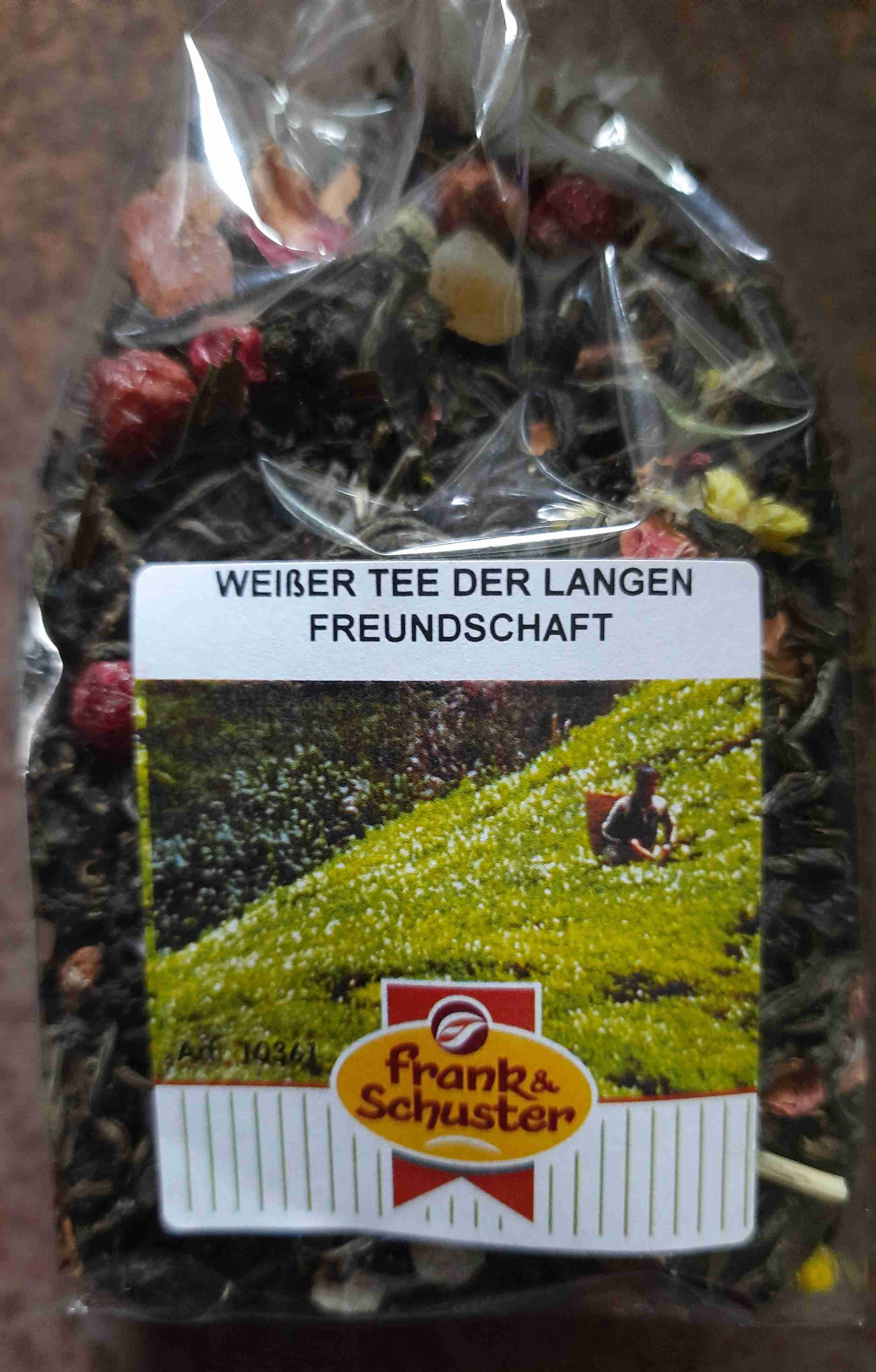 Weißer Tee Der Langen Freundschaft