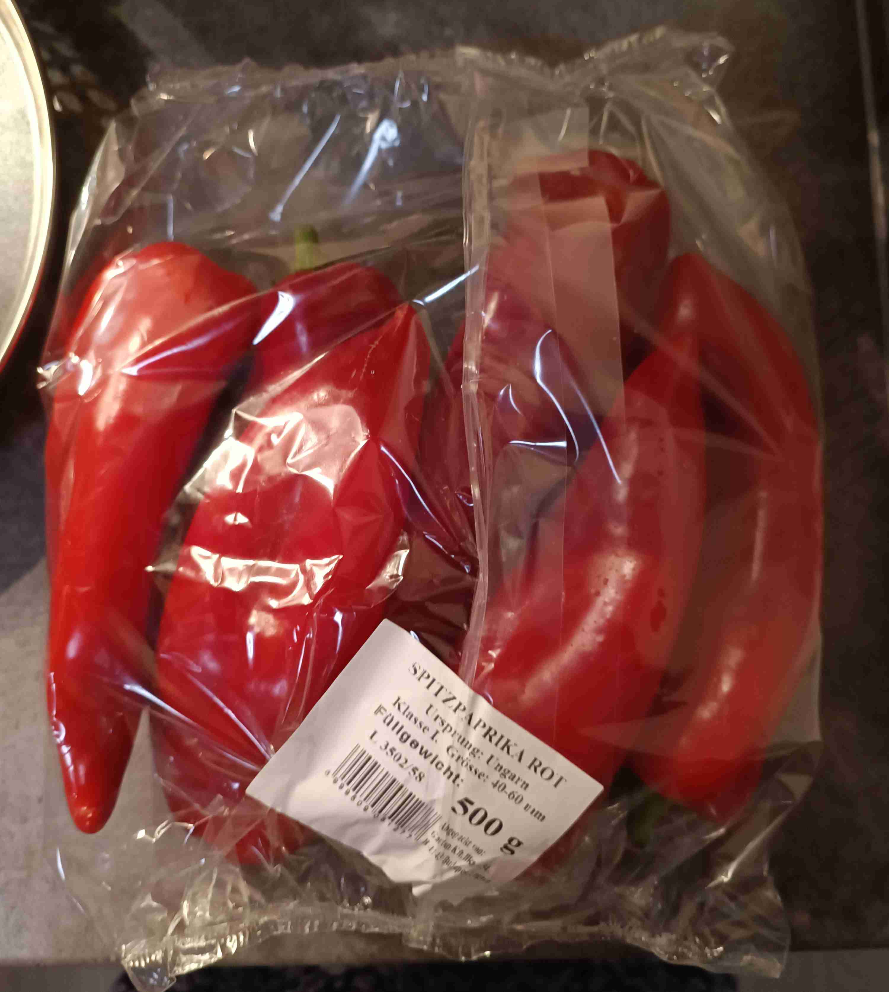 Spitzpaprika Rot