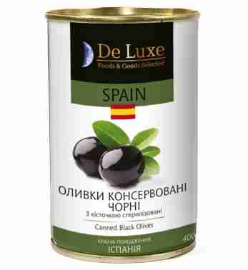 Black canned olives
