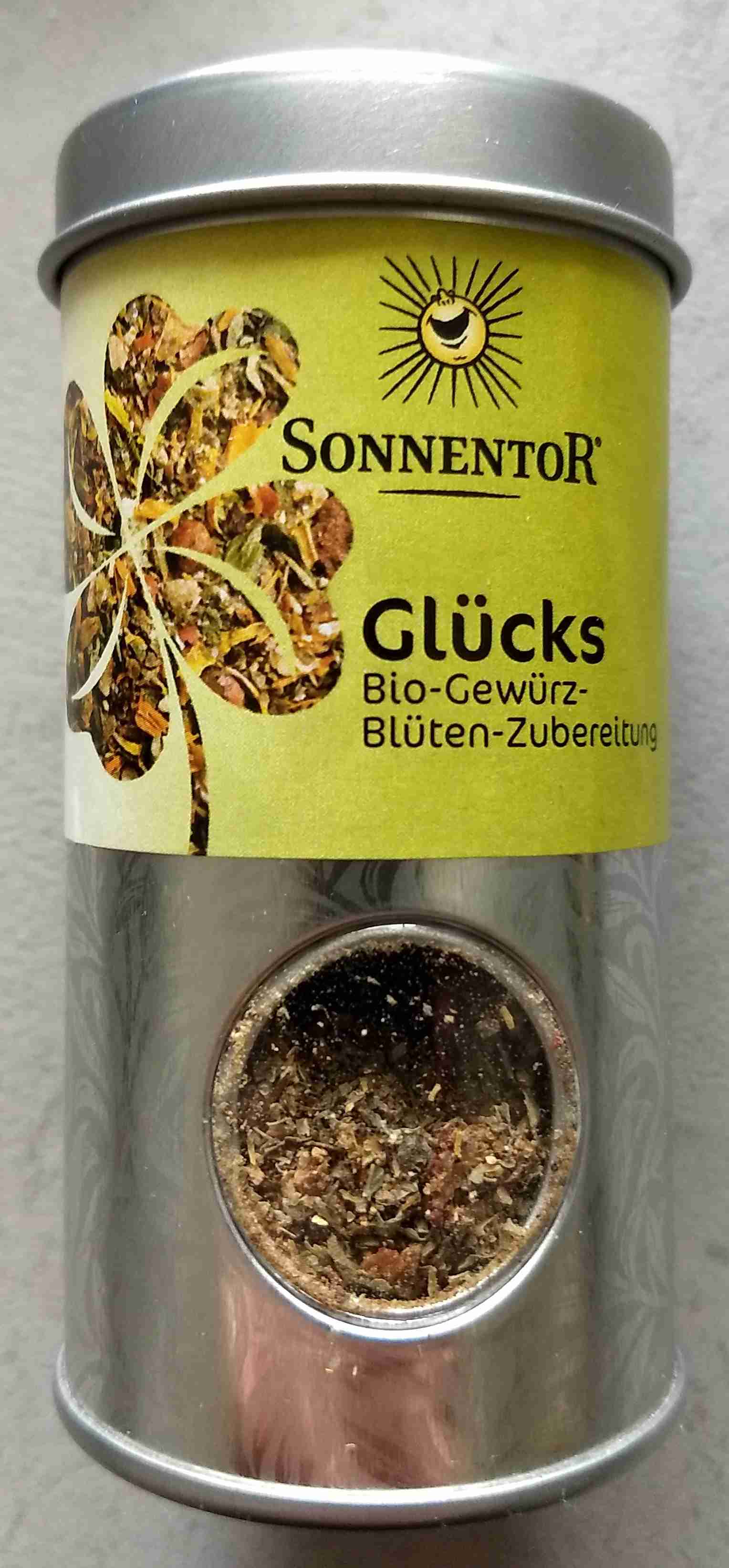 Glücks Bio-Gewürz-Blüten-Zubereitung
