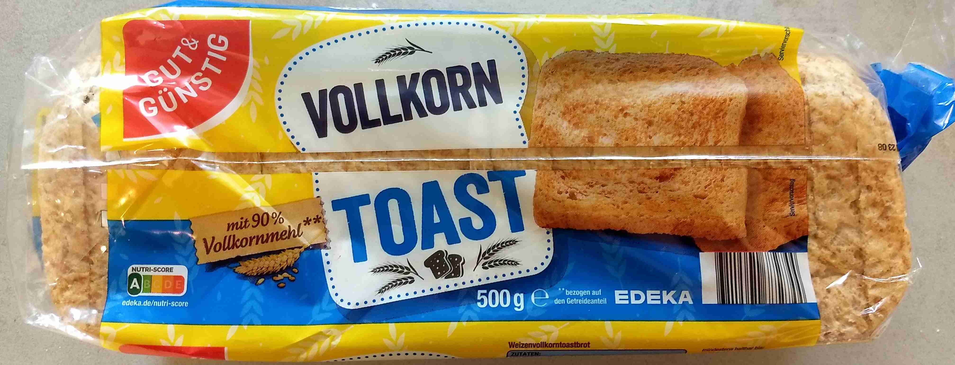 Vollkornbrot Toast 