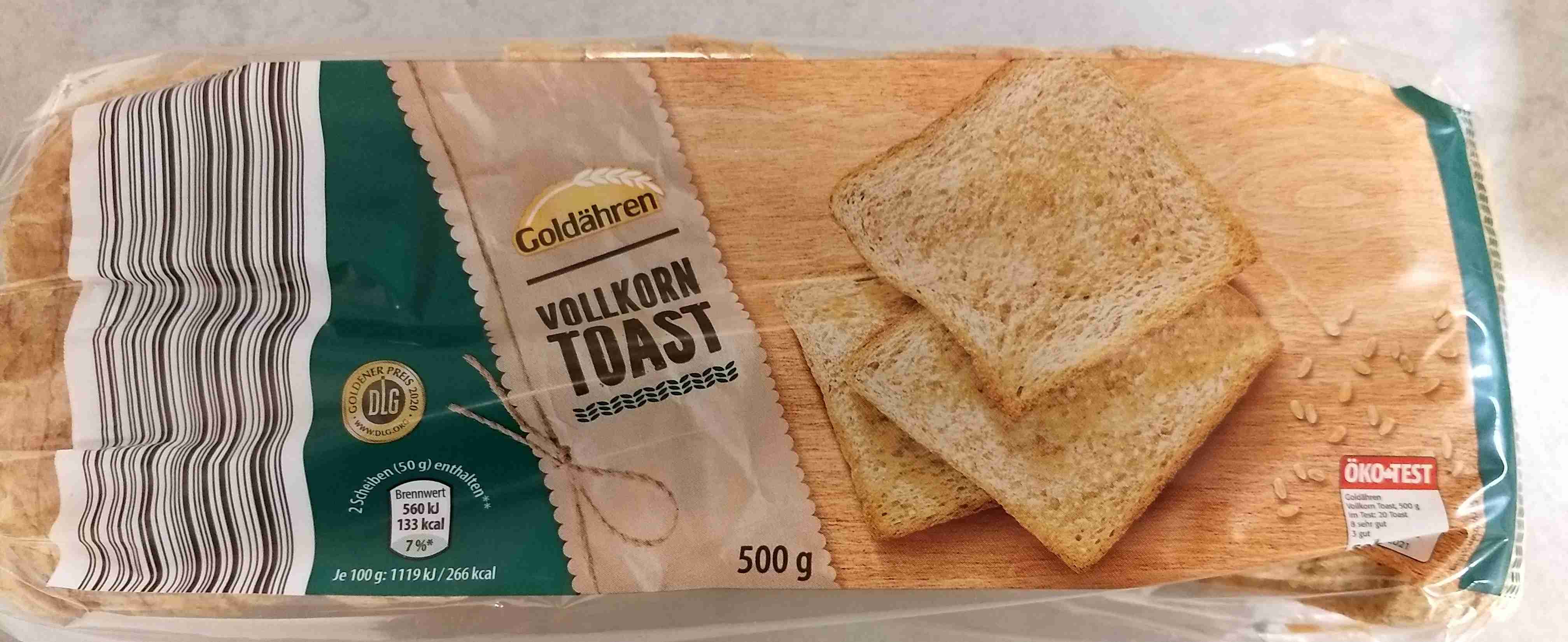 Vollkorntoast