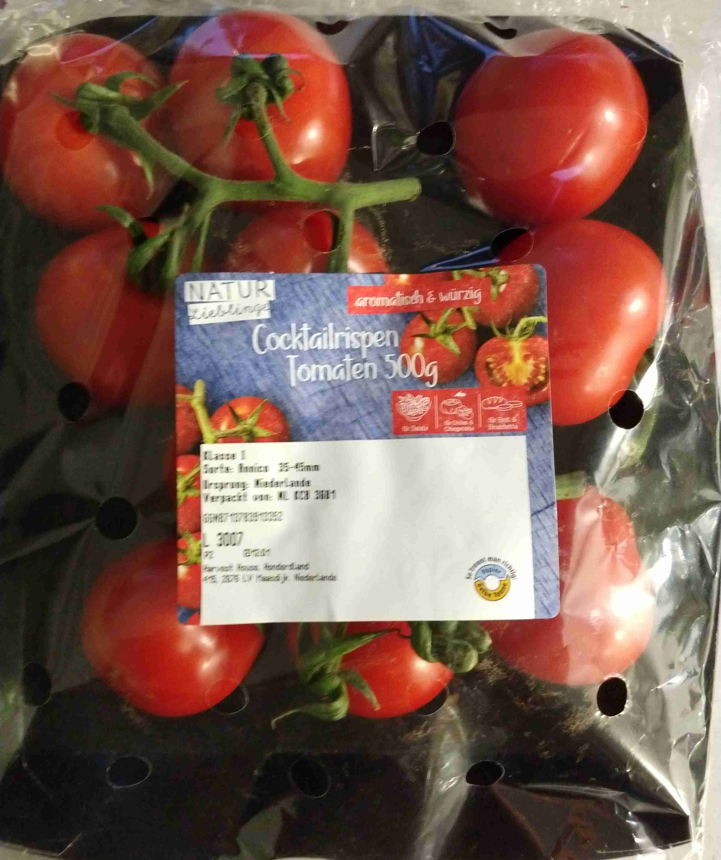 Coctailrispen Tomaten