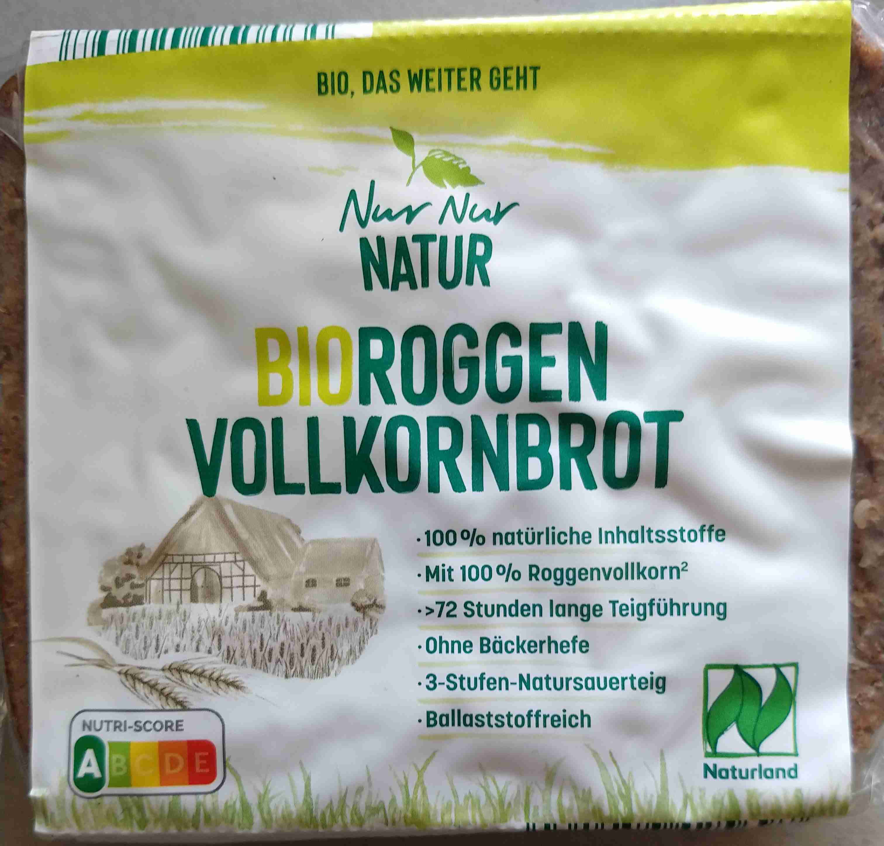Bio Roggen Vollkornbrot 