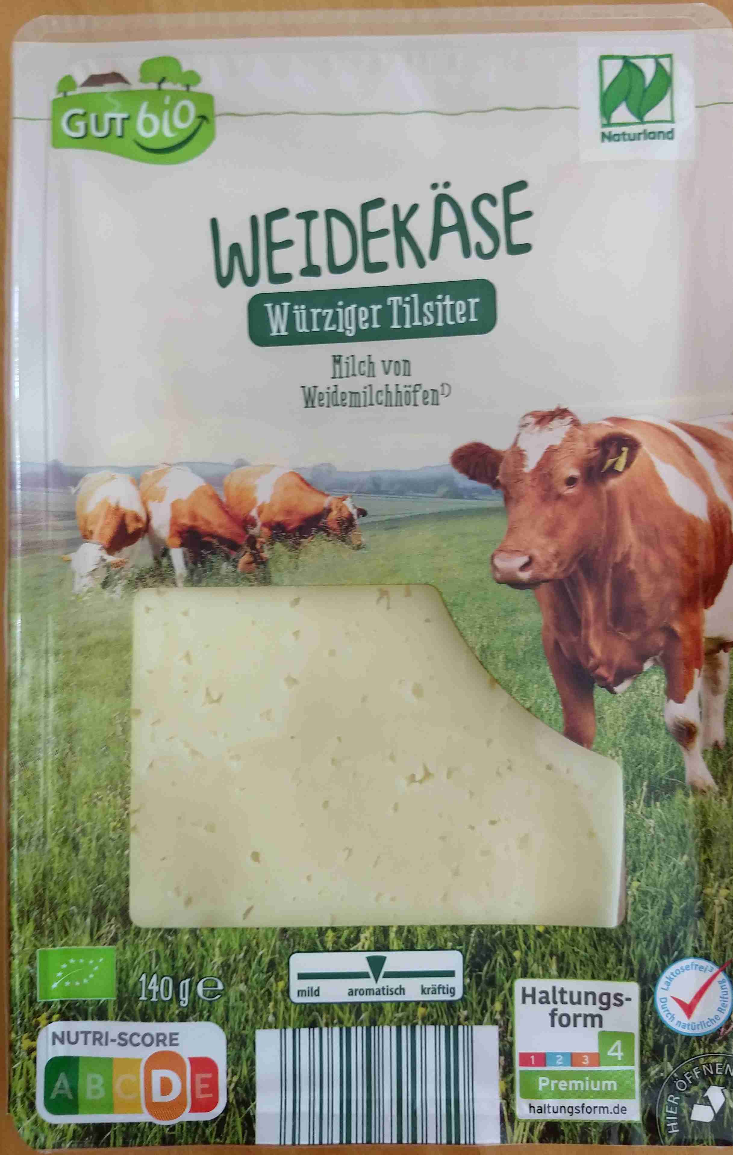 Weidekäse würziger Tilsiter 