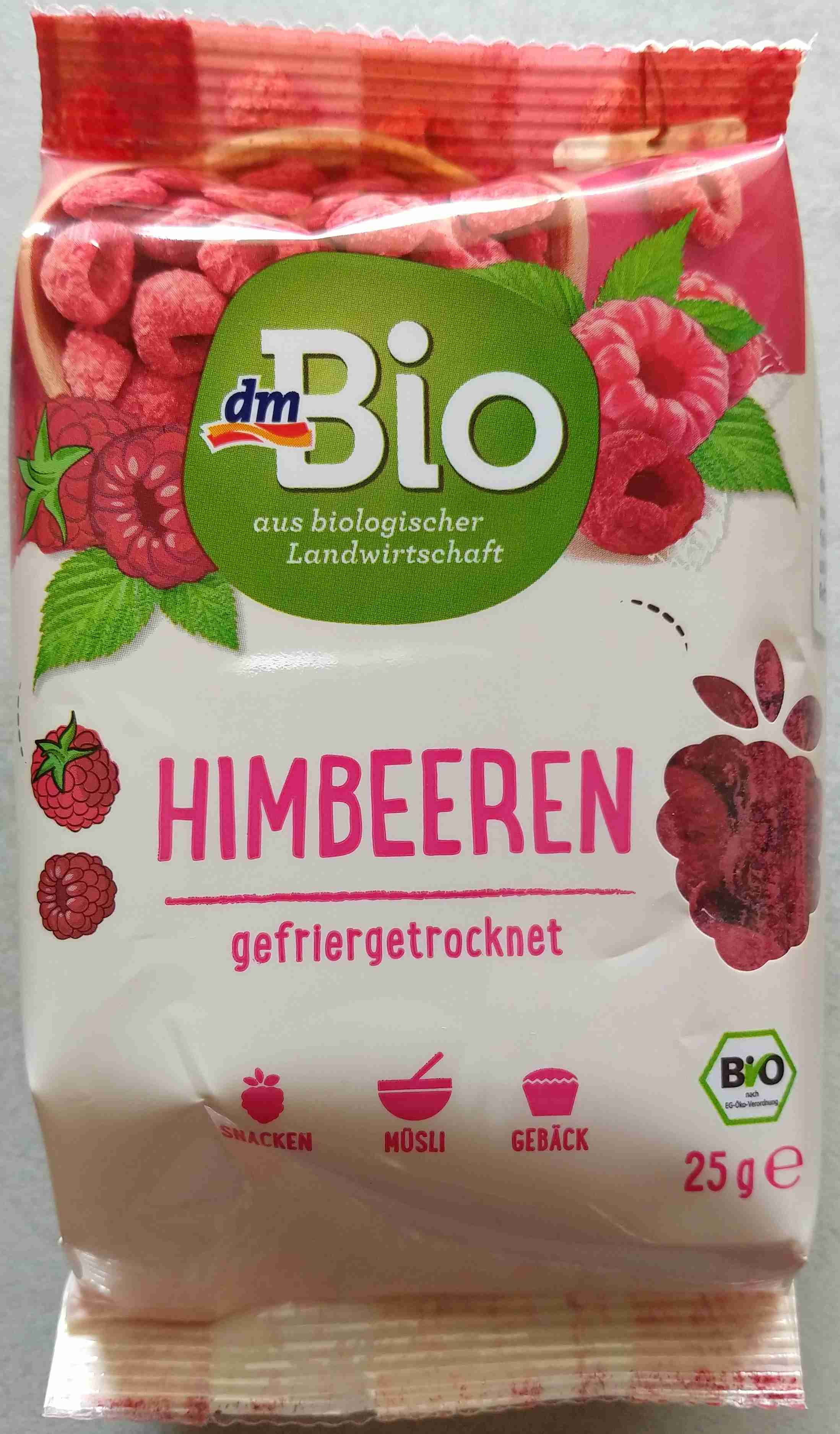 Himbeeren gefriergetrocknet