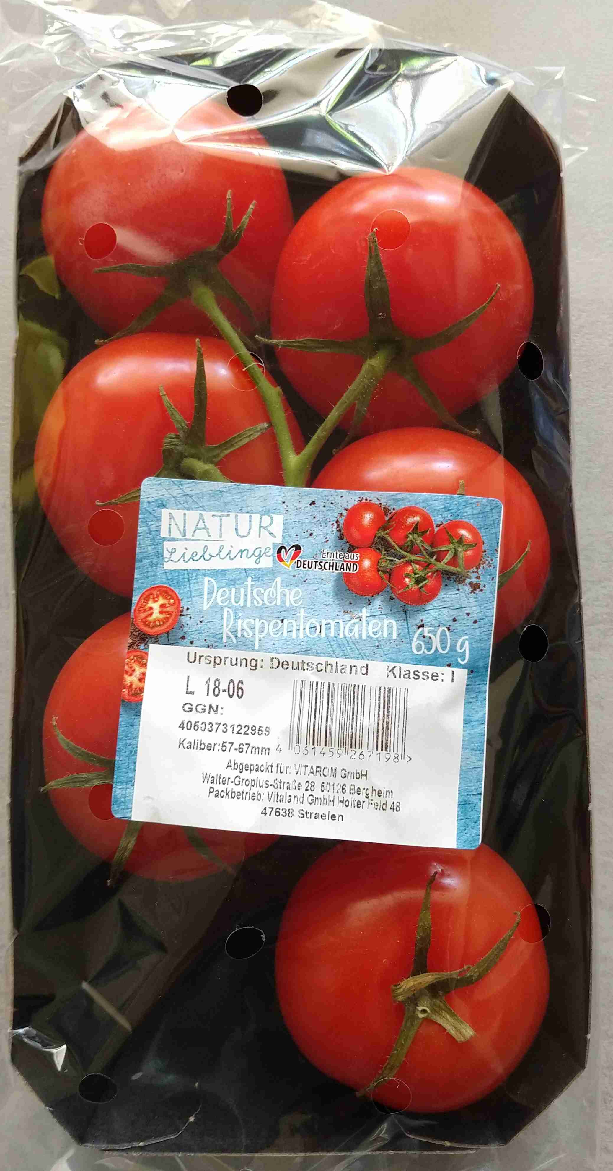 Deutsche Rispentomaten 