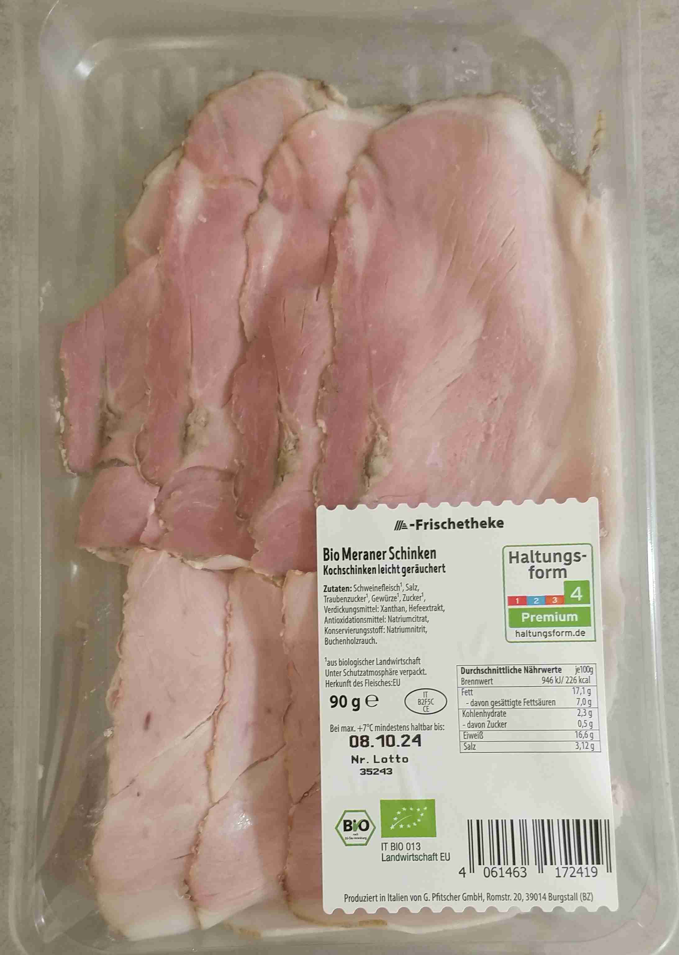 Bio Meraner Schinken 
