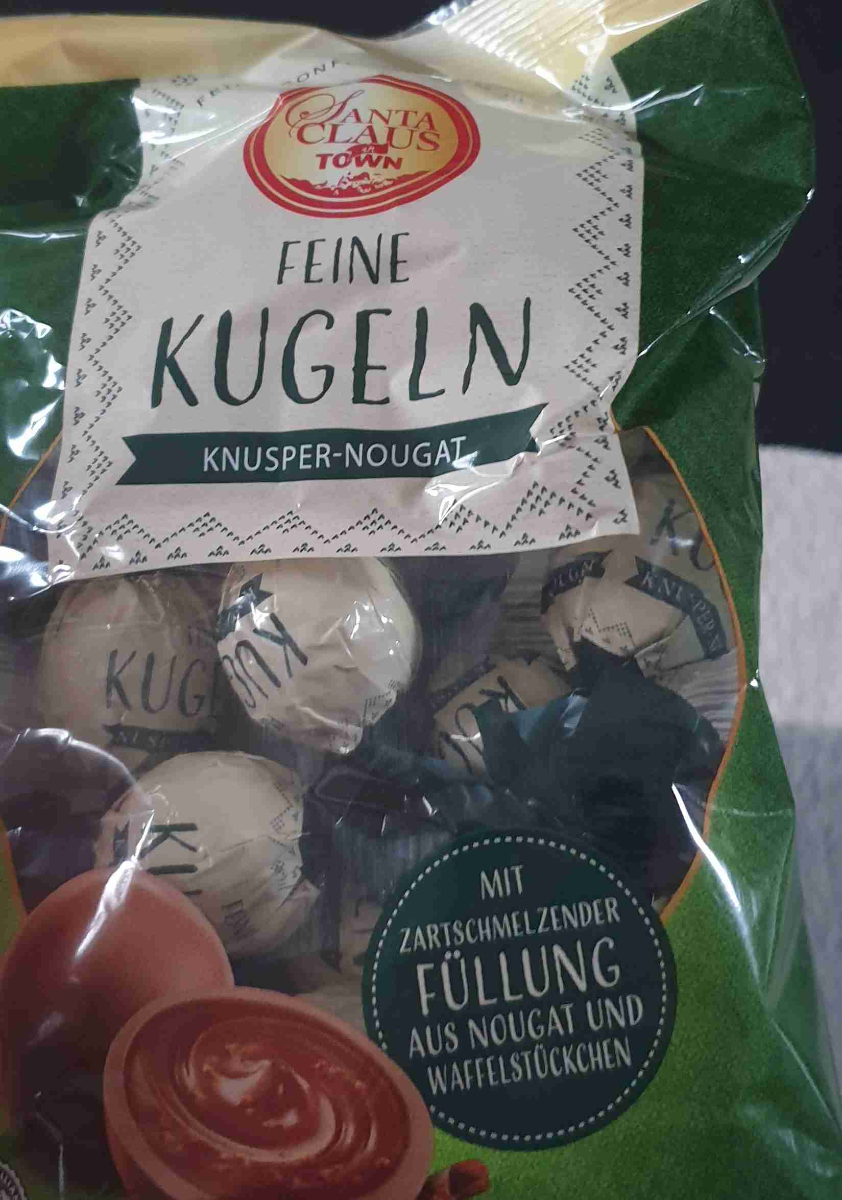 Feine Kugeln knusper Nougat 