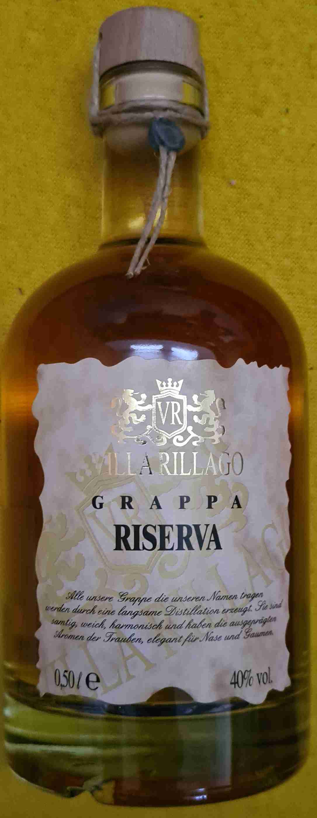 Grappa Riserva