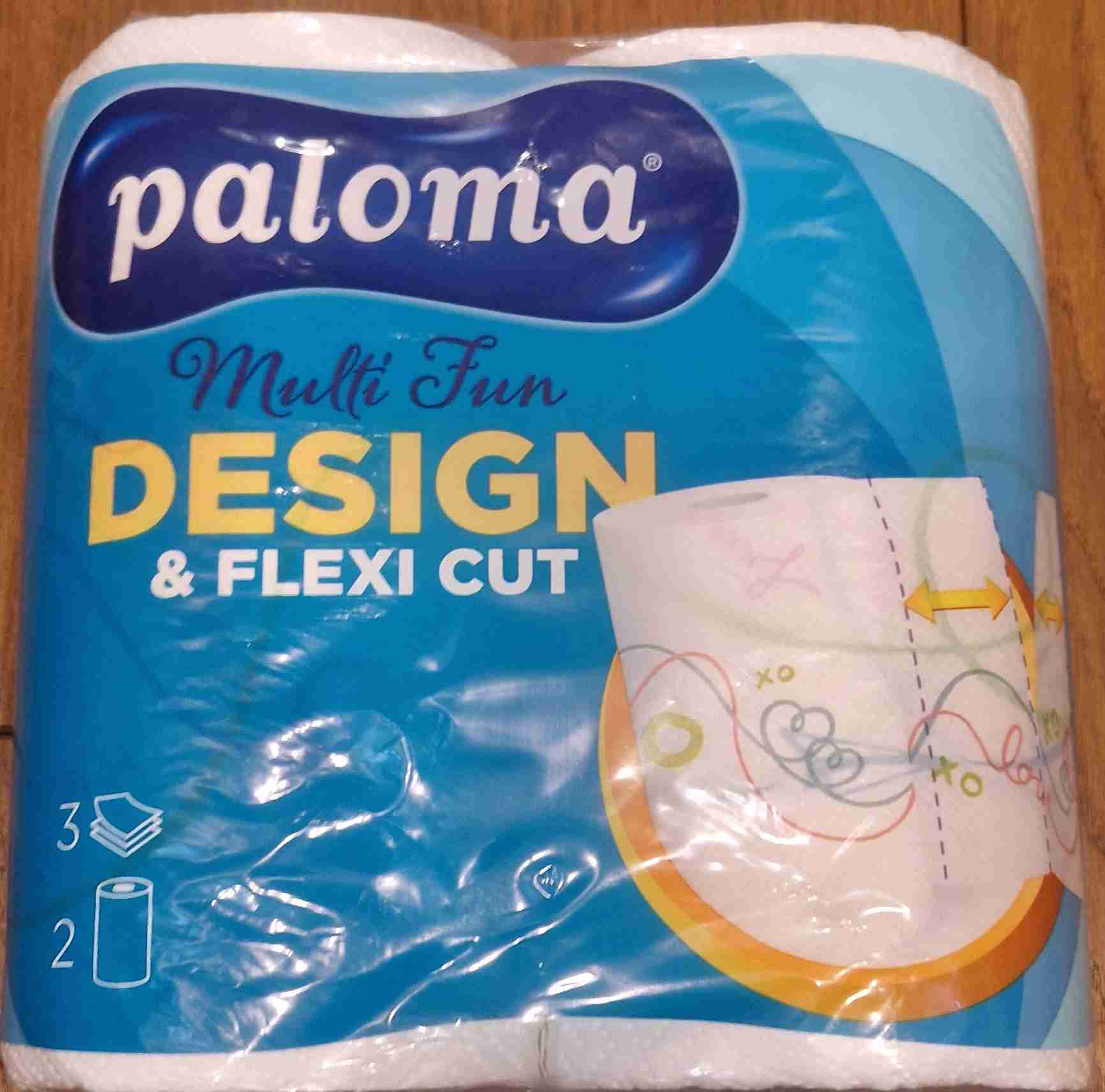 Küchenrolle Paloma Flexi Cut Sparblatt teilbar