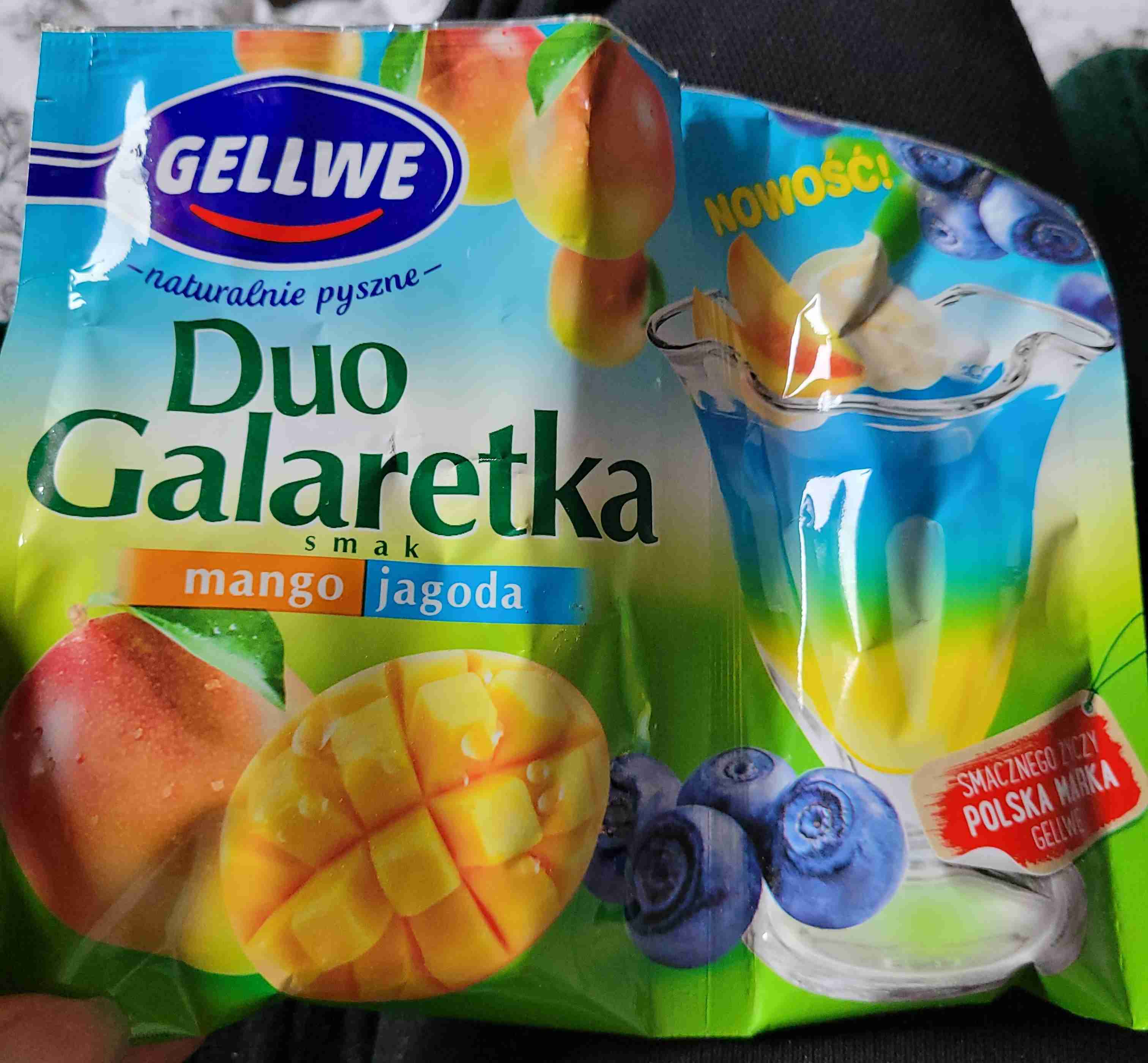 Galaretka mango jagoda