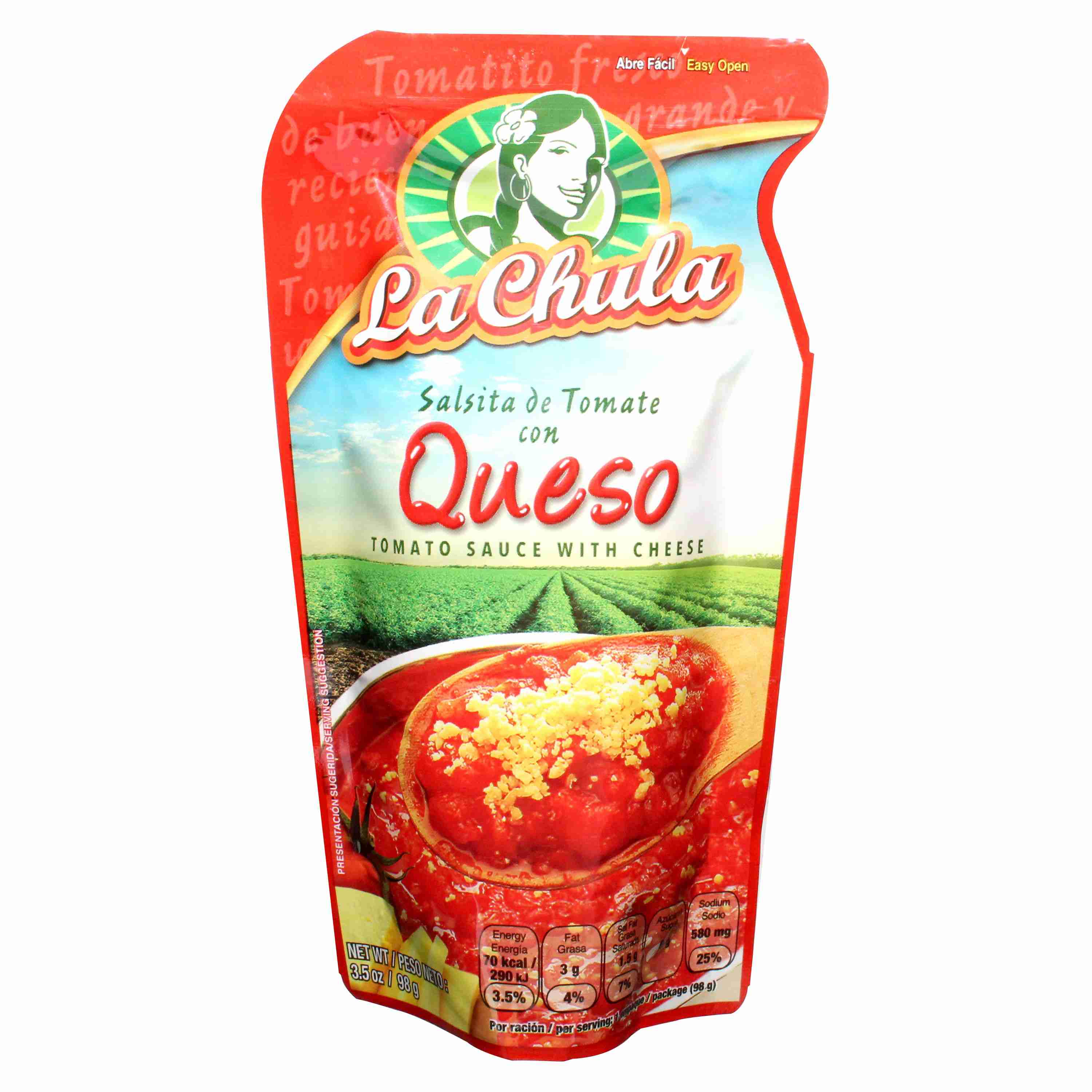 Salsa Tomate con Queso