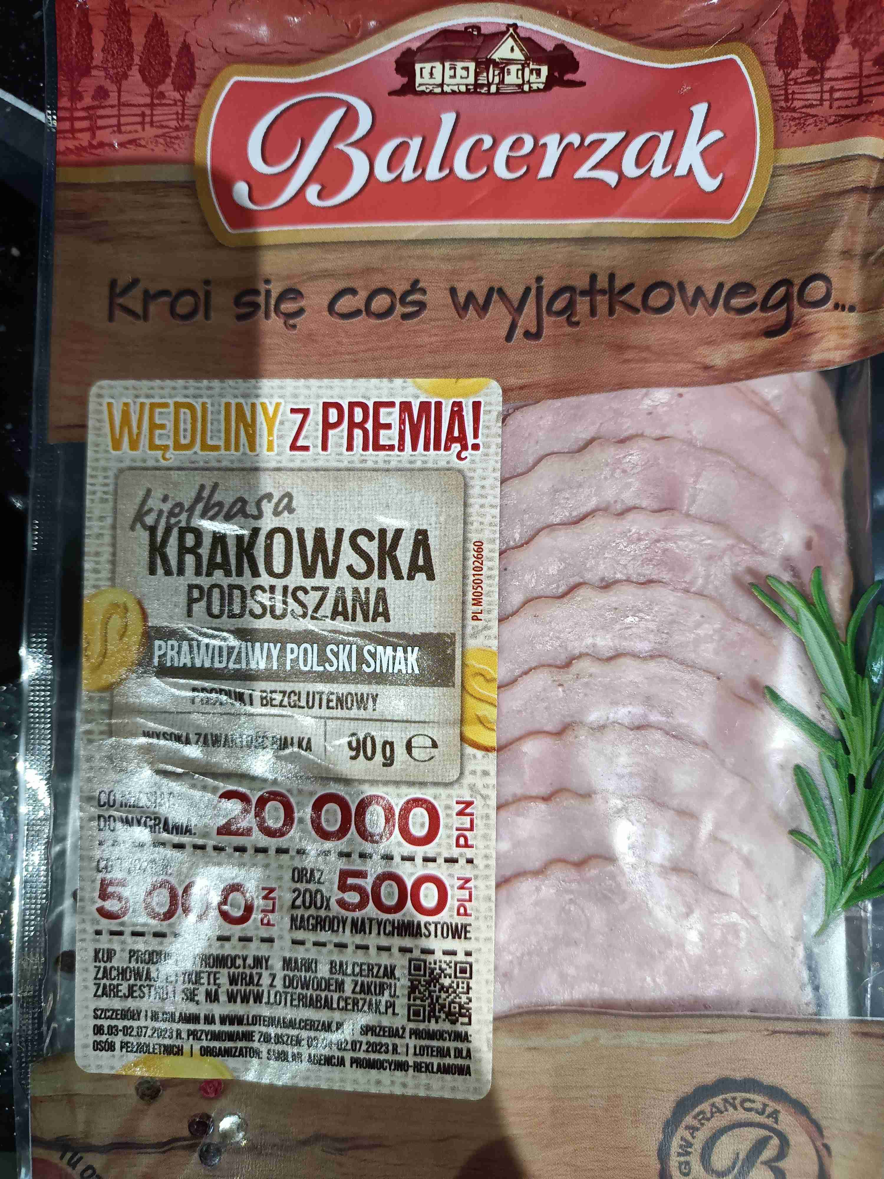 Kiełbasa krakowska podsuszana