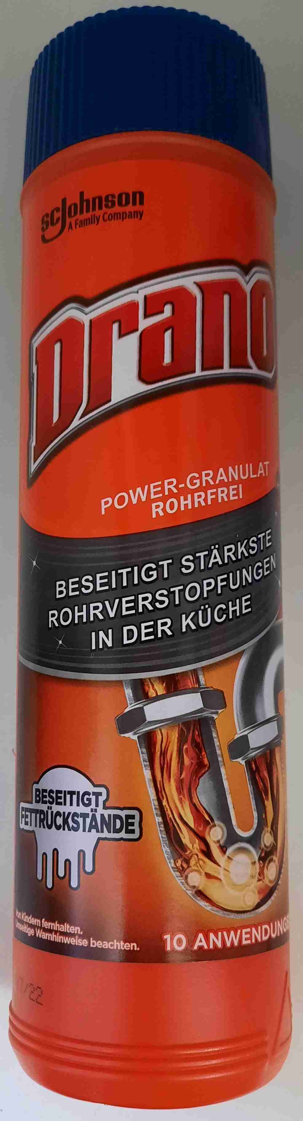 Power-Granulat-Rohrfrei