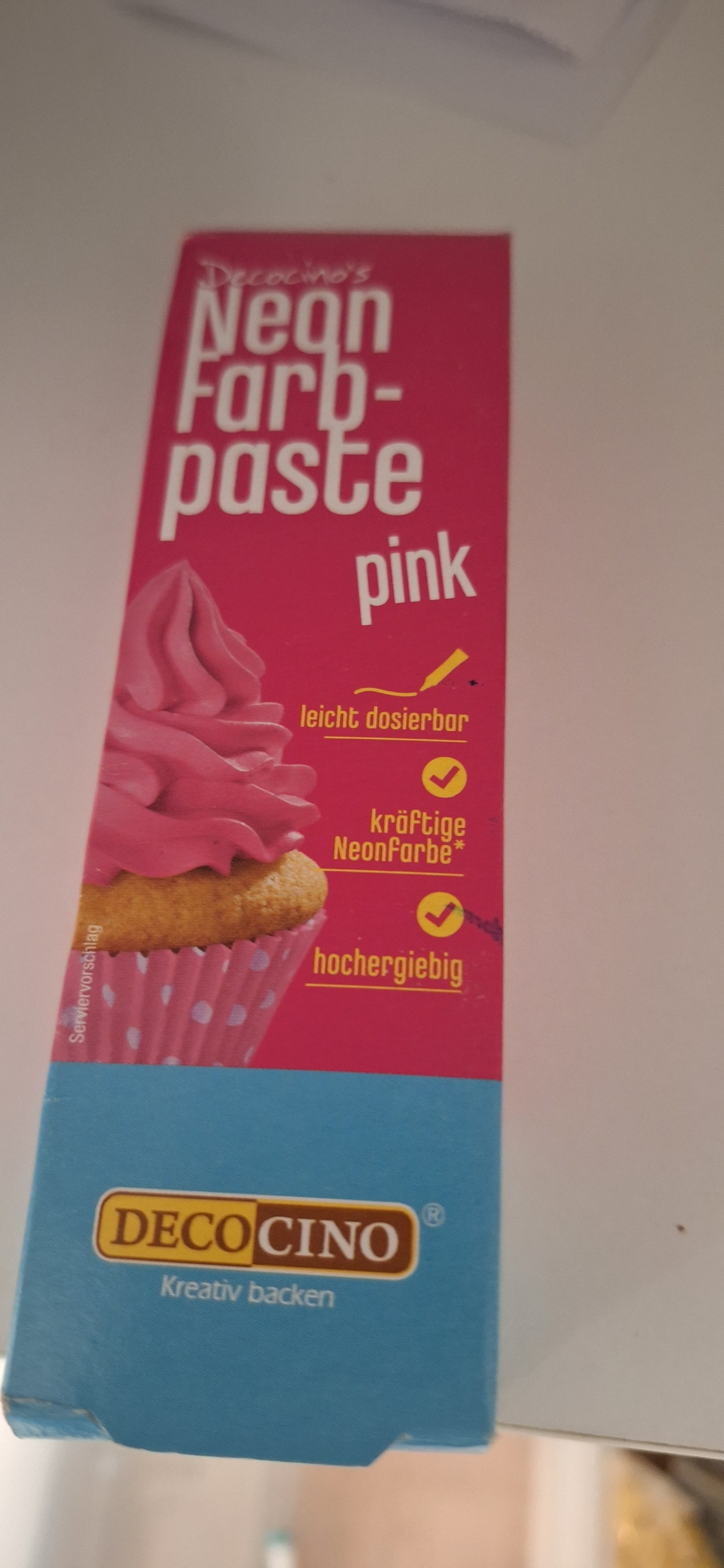 Neon Farbpaste, pink