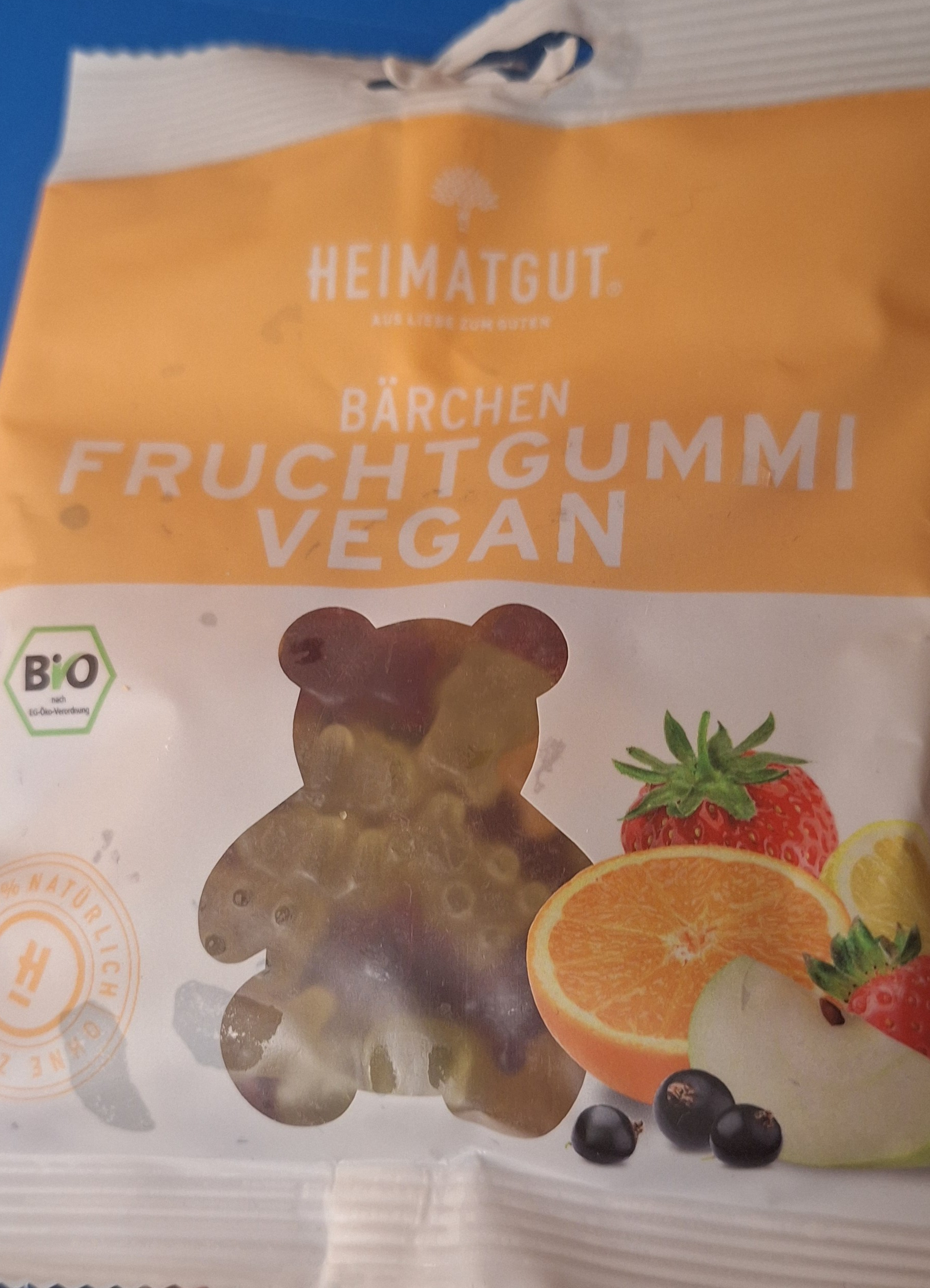 Fruchtgummi vegan bärchen