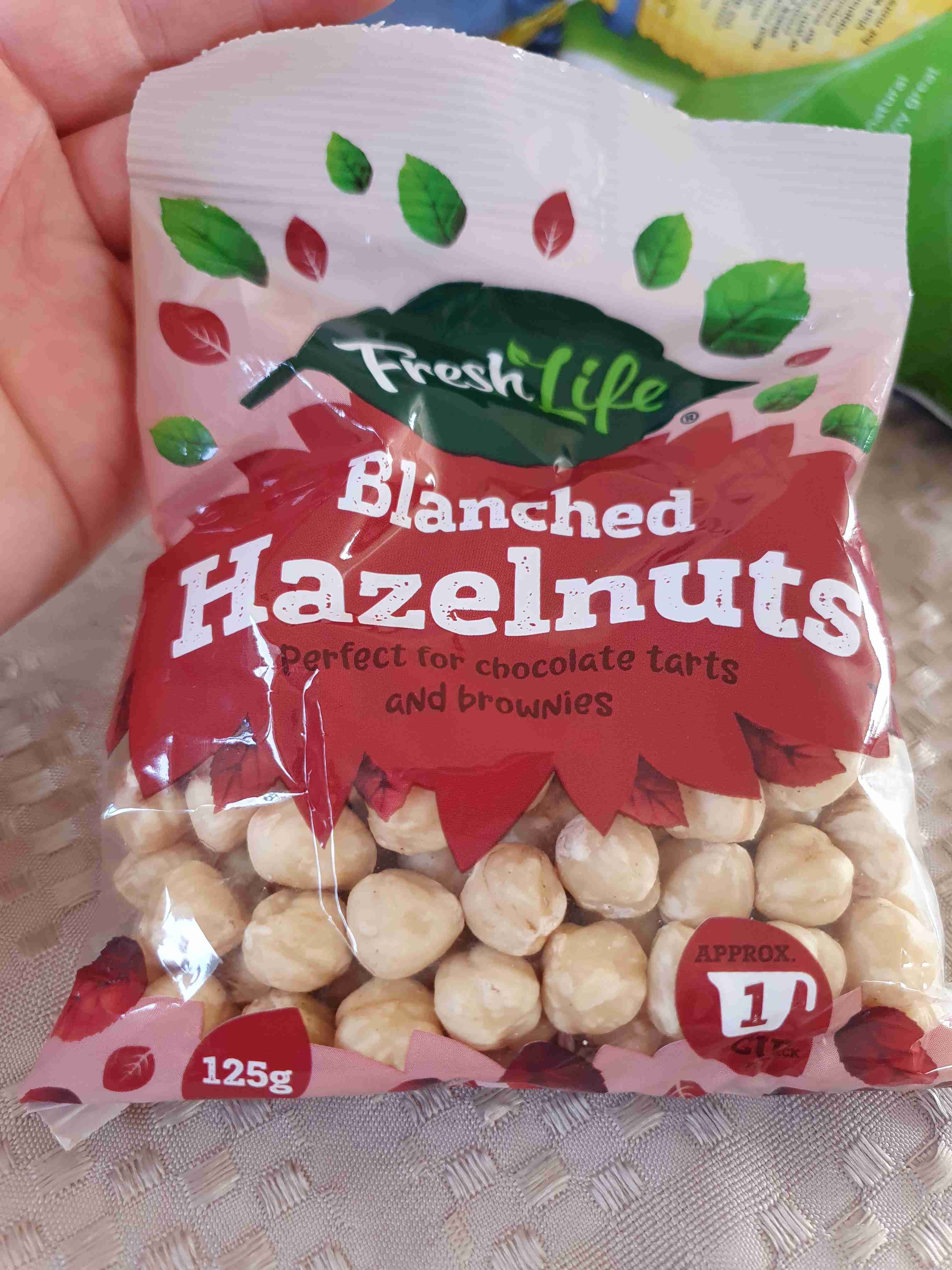 Blanched hazelnuts