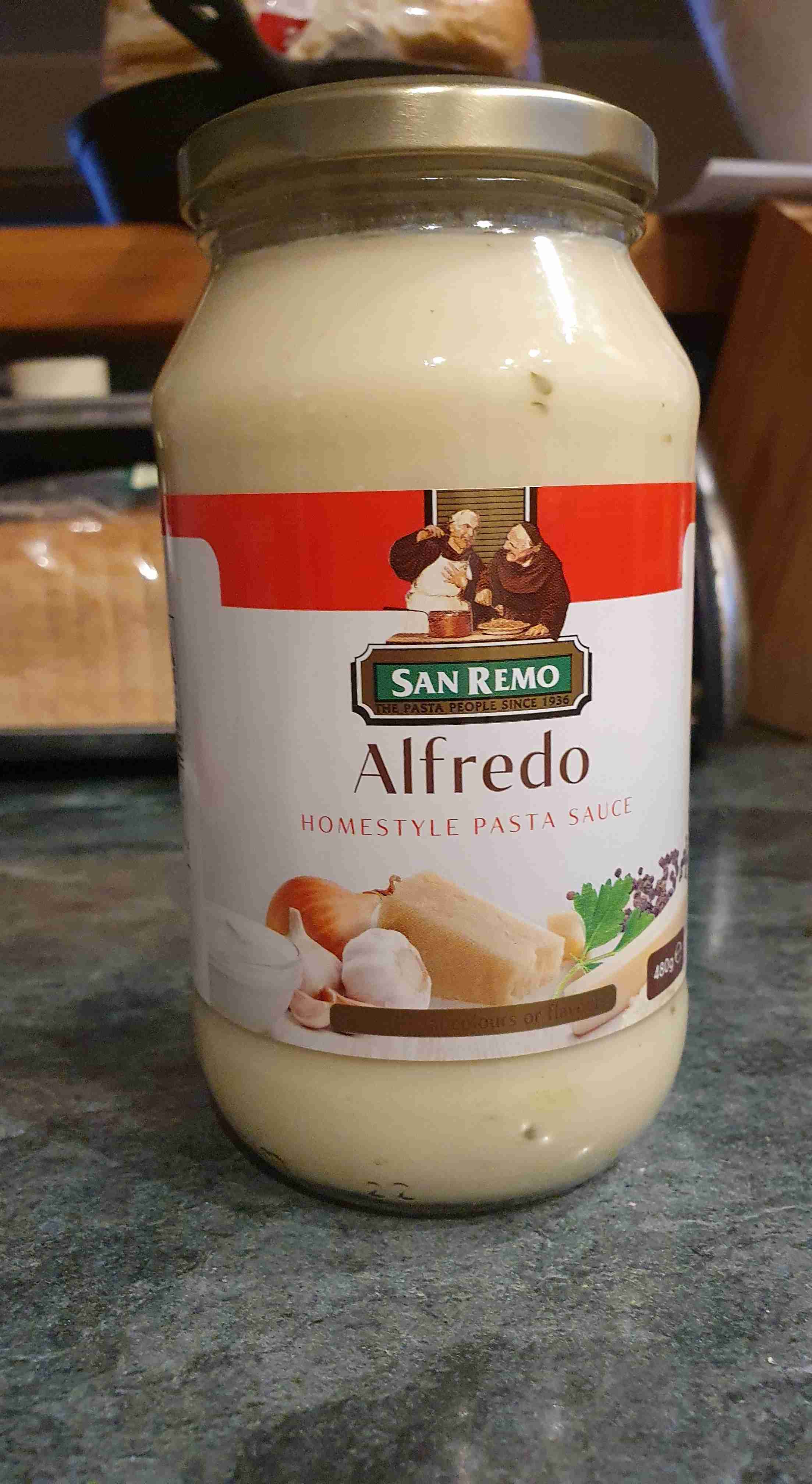 Alfredo pasta sauce