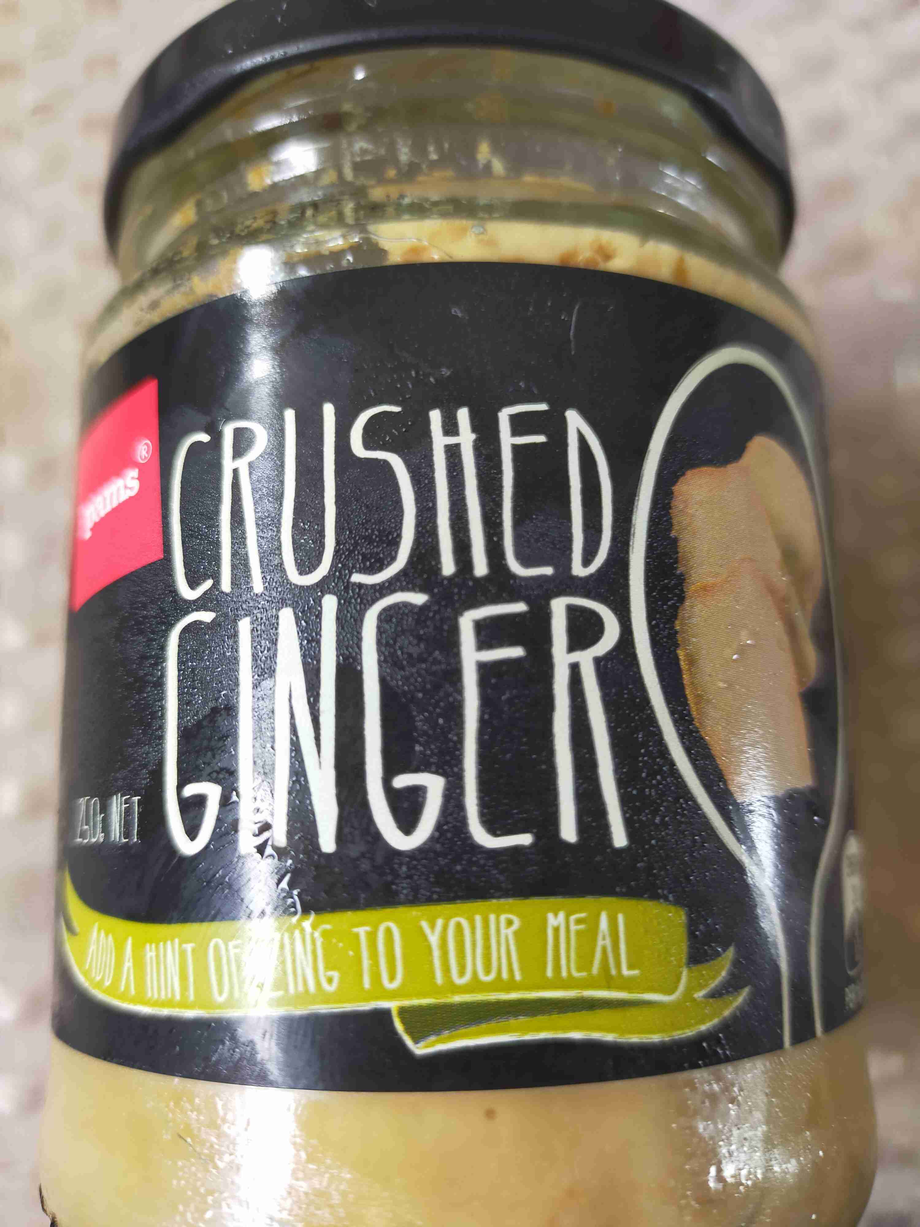 Crushed ginger