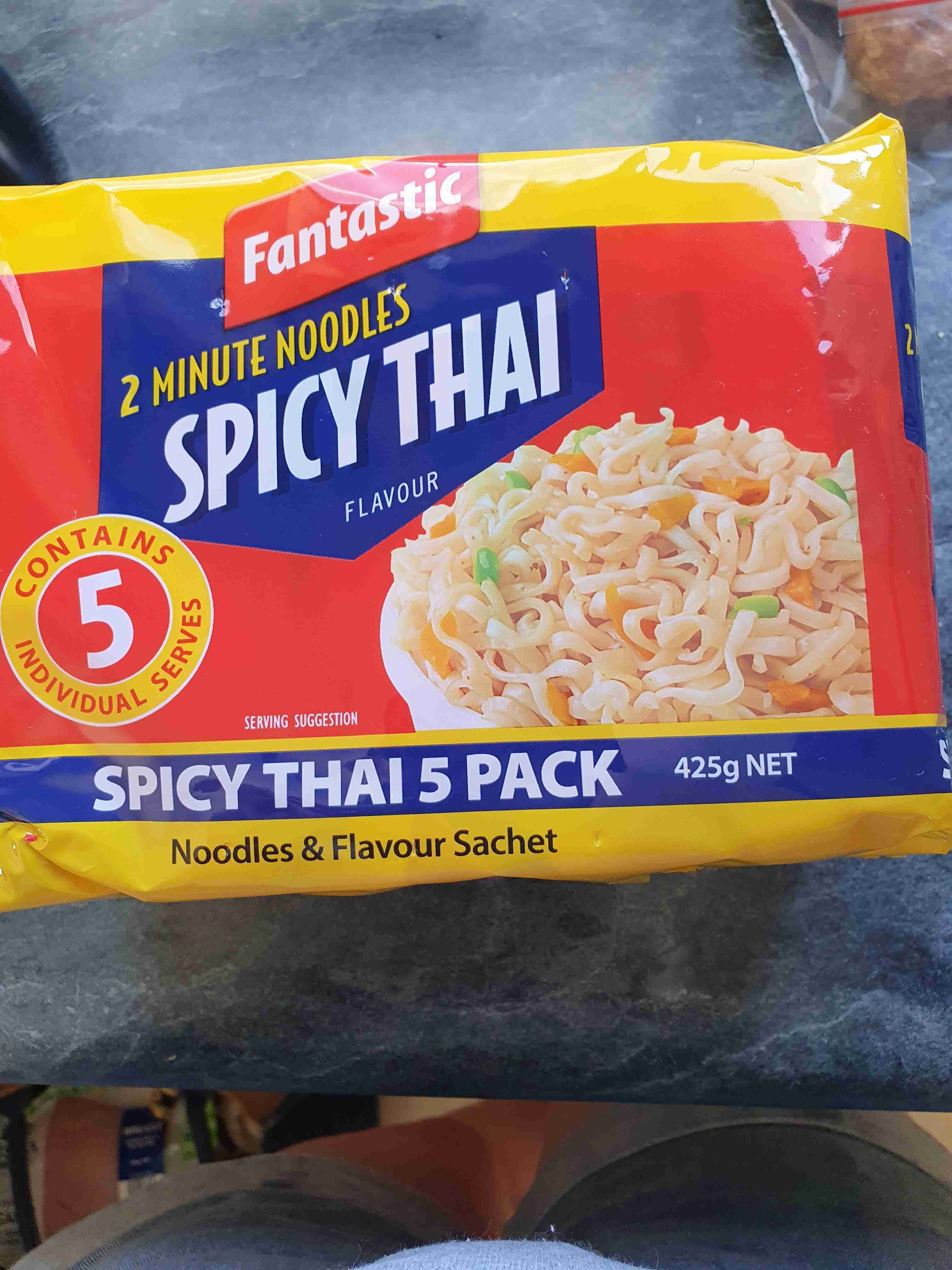 Spicy thai noodles