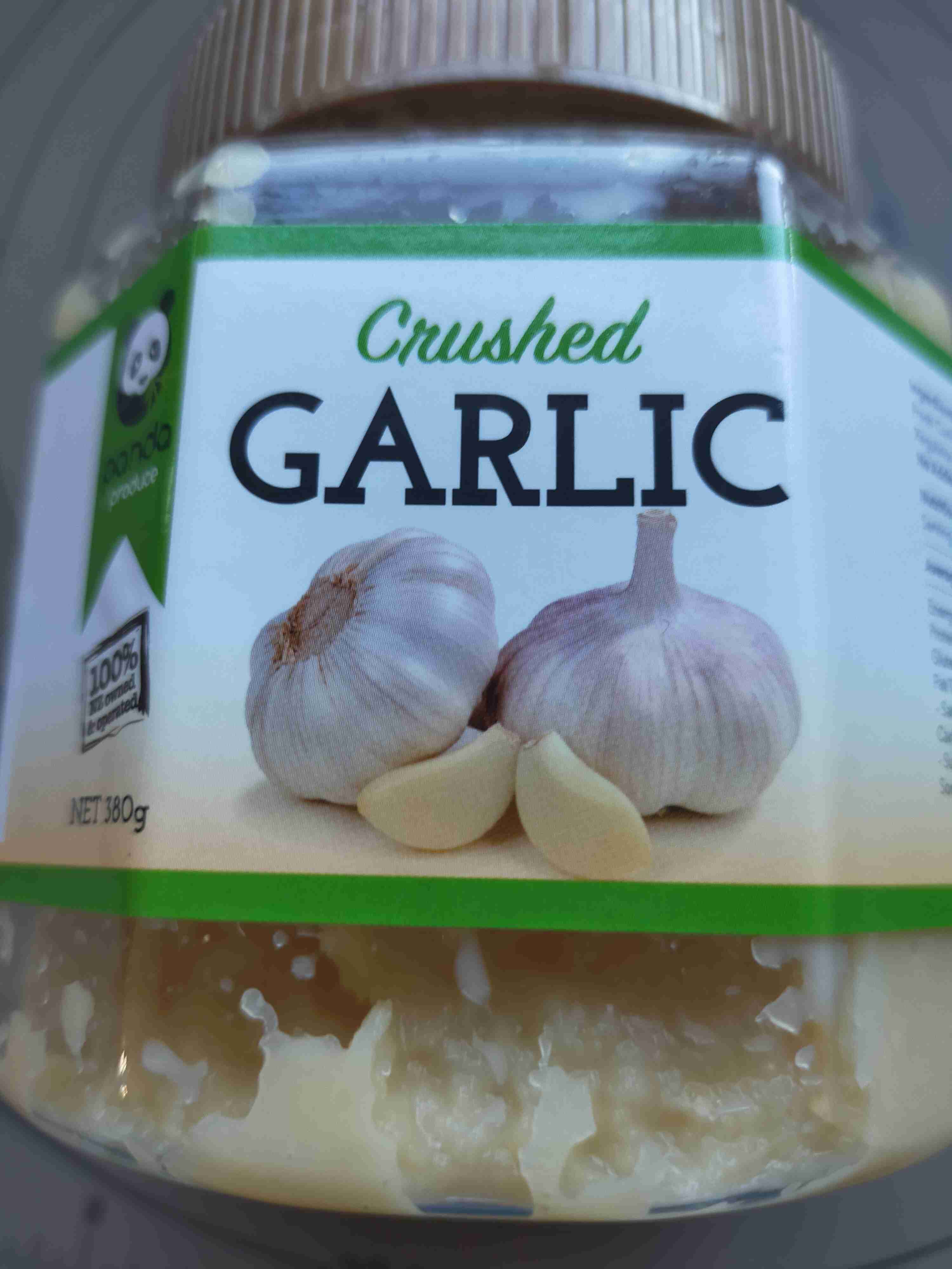 Crushed garlic