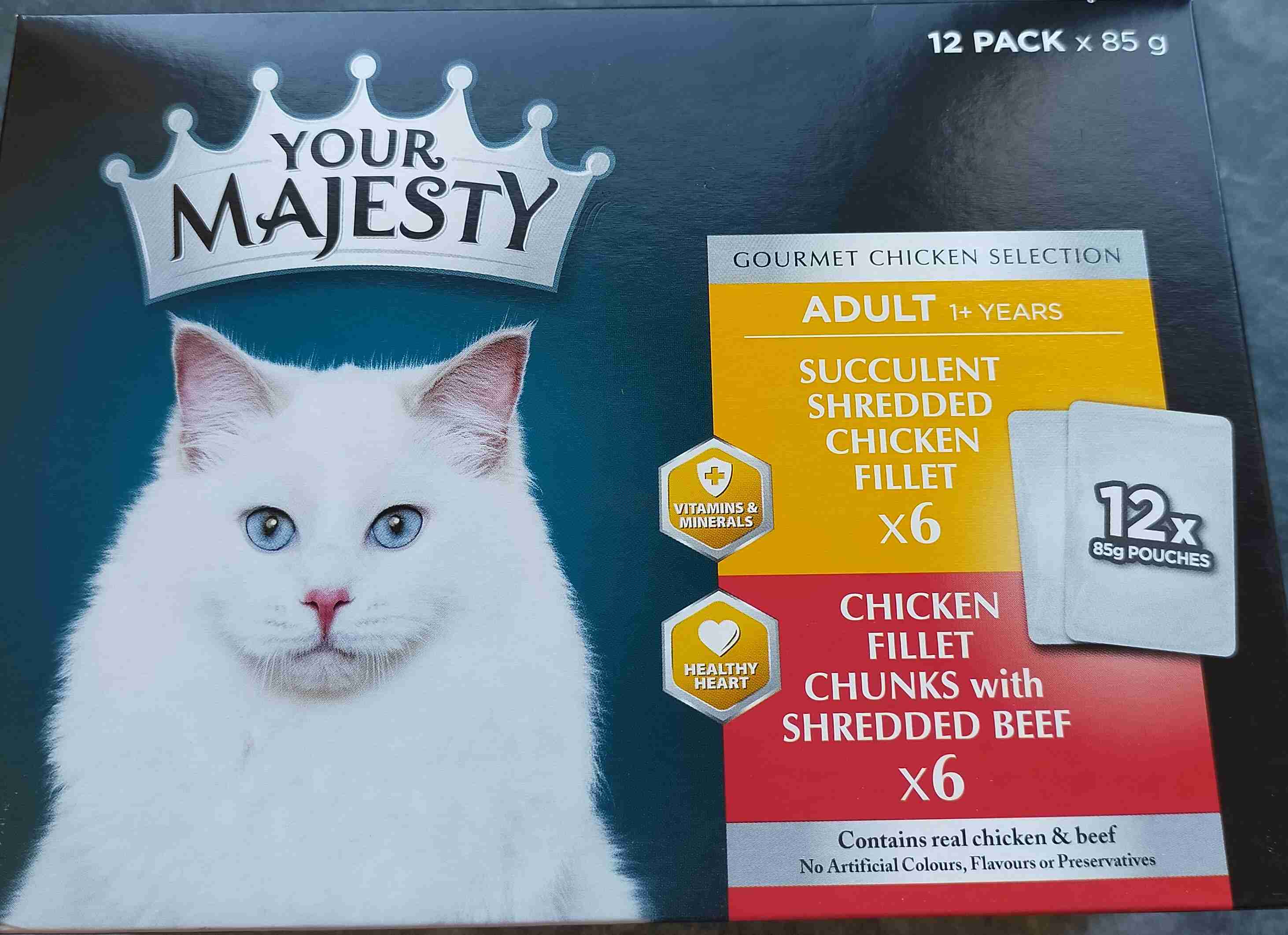 Gourmet cat food