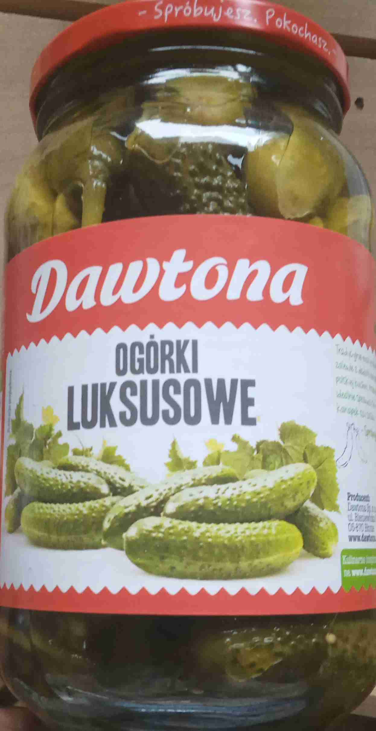 Dawtona ogórki luksusowe (konserwowe)