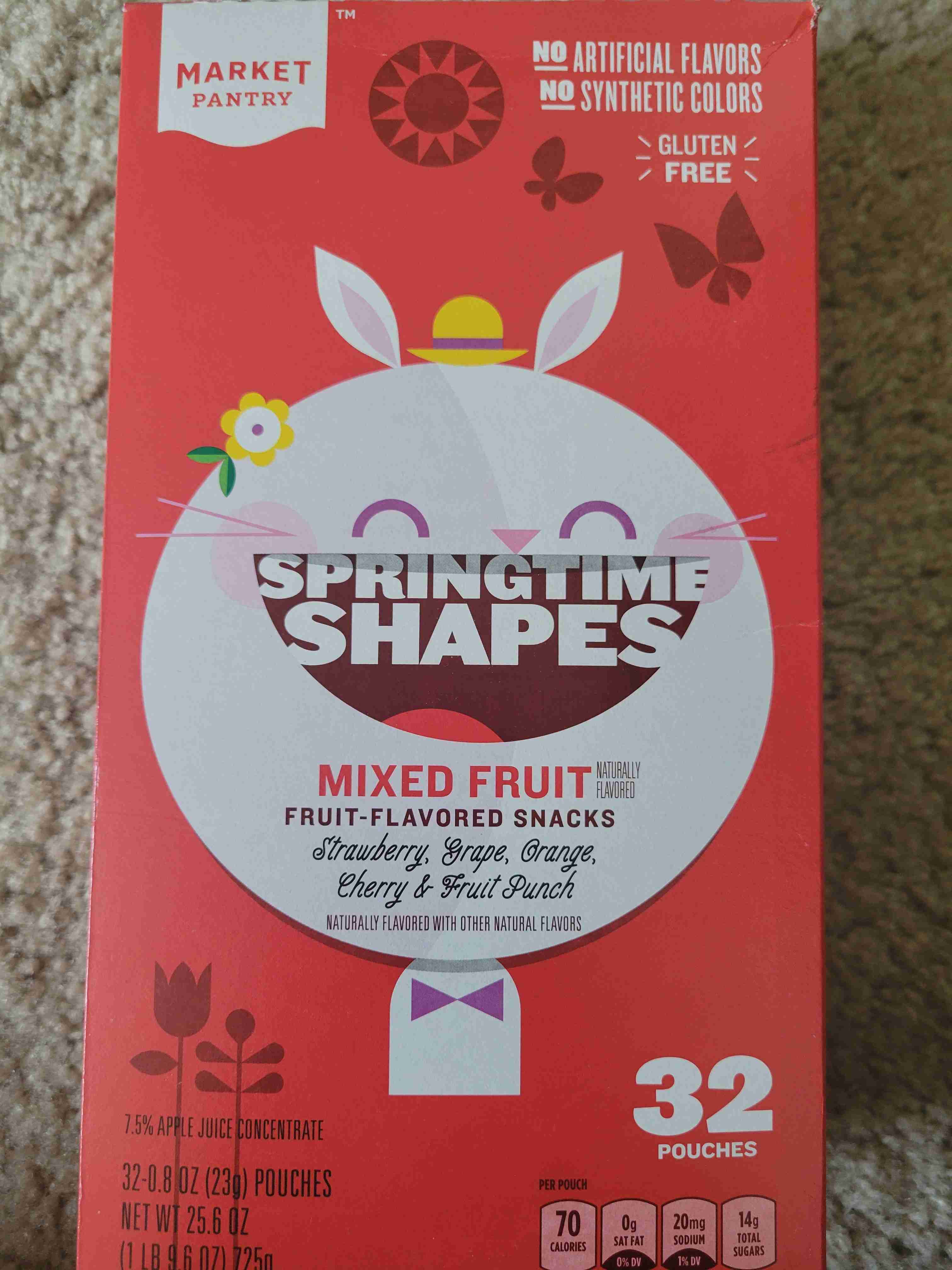 Springtime Shapes Mixed Fruit