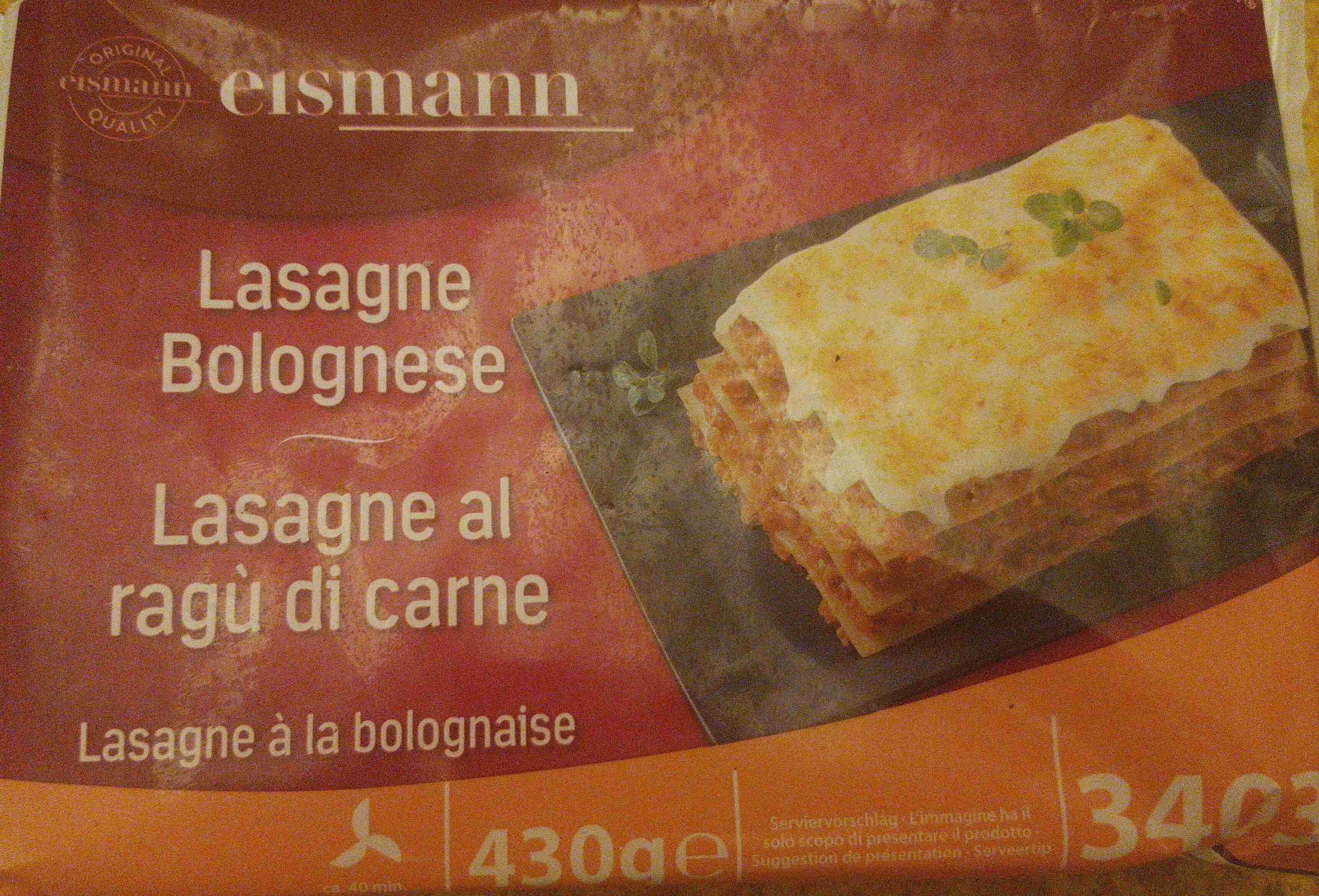 Lasagne Bolognese