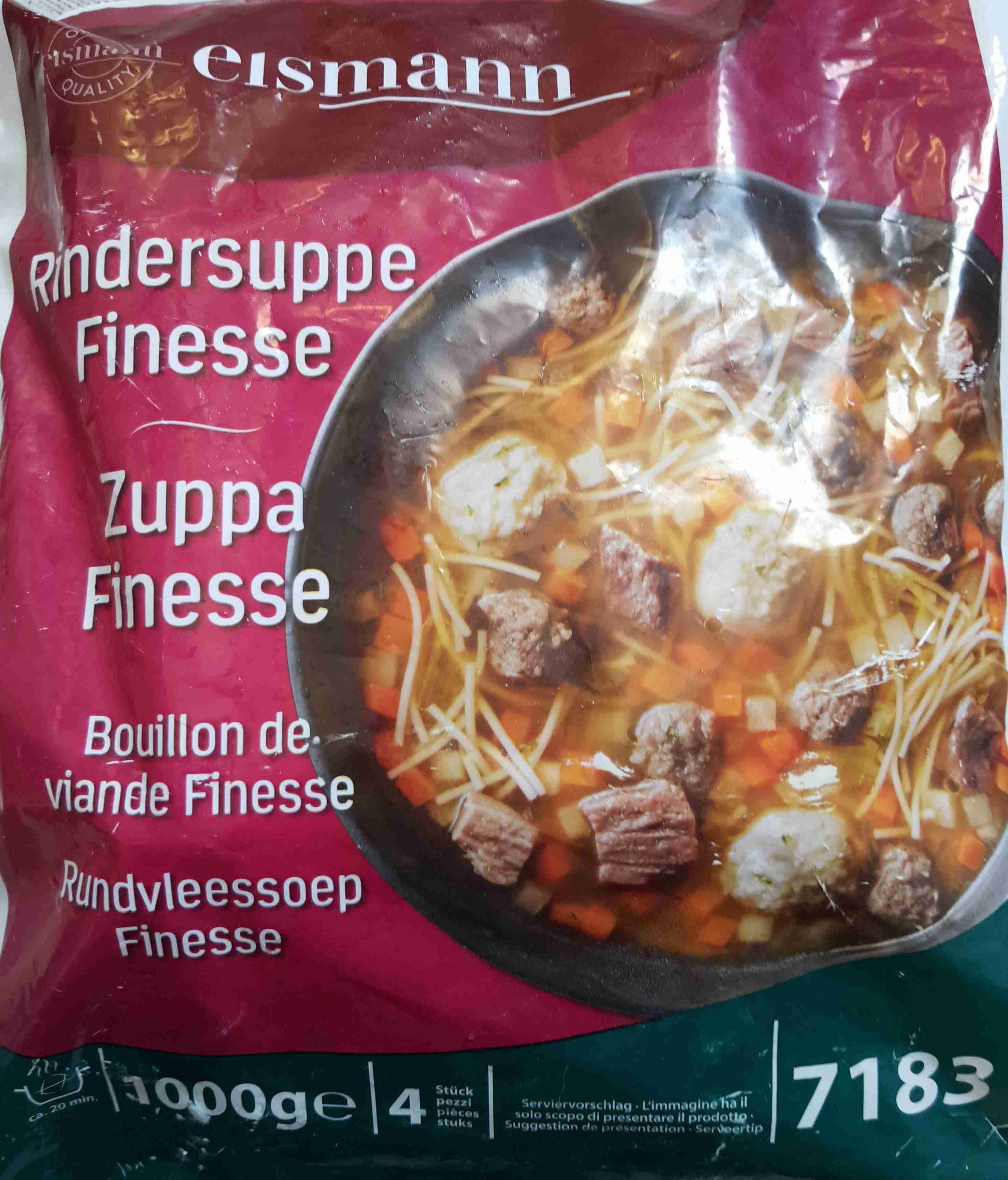 Rindersuppe Finesse