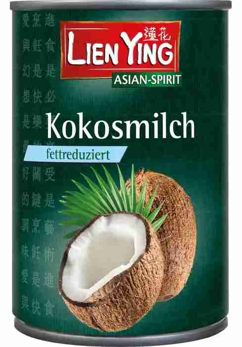 Kokosmilch fettreduziert 