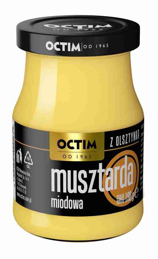 Musztarda Mazurska miodowa 190g