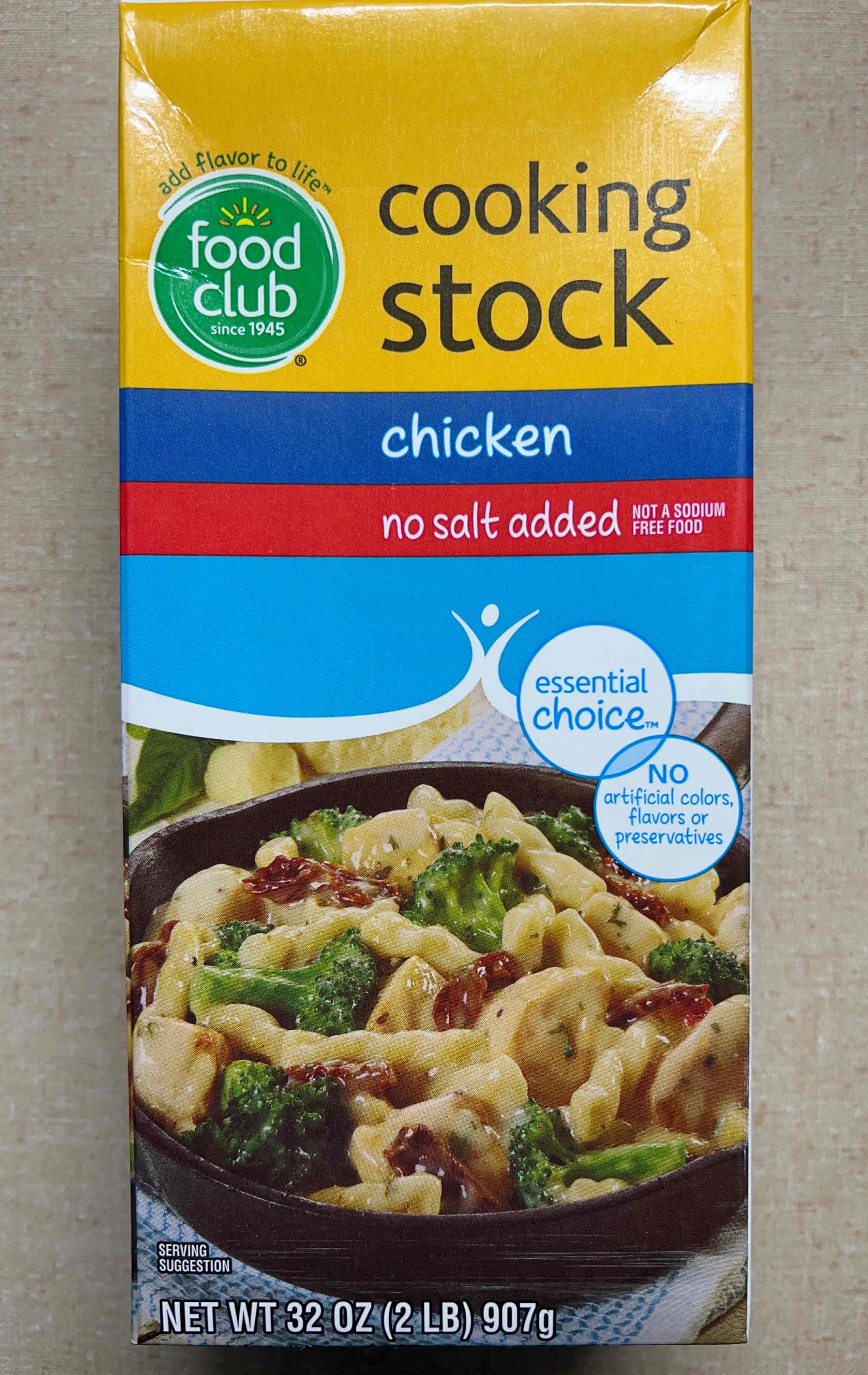 Chicken Stock No Salt