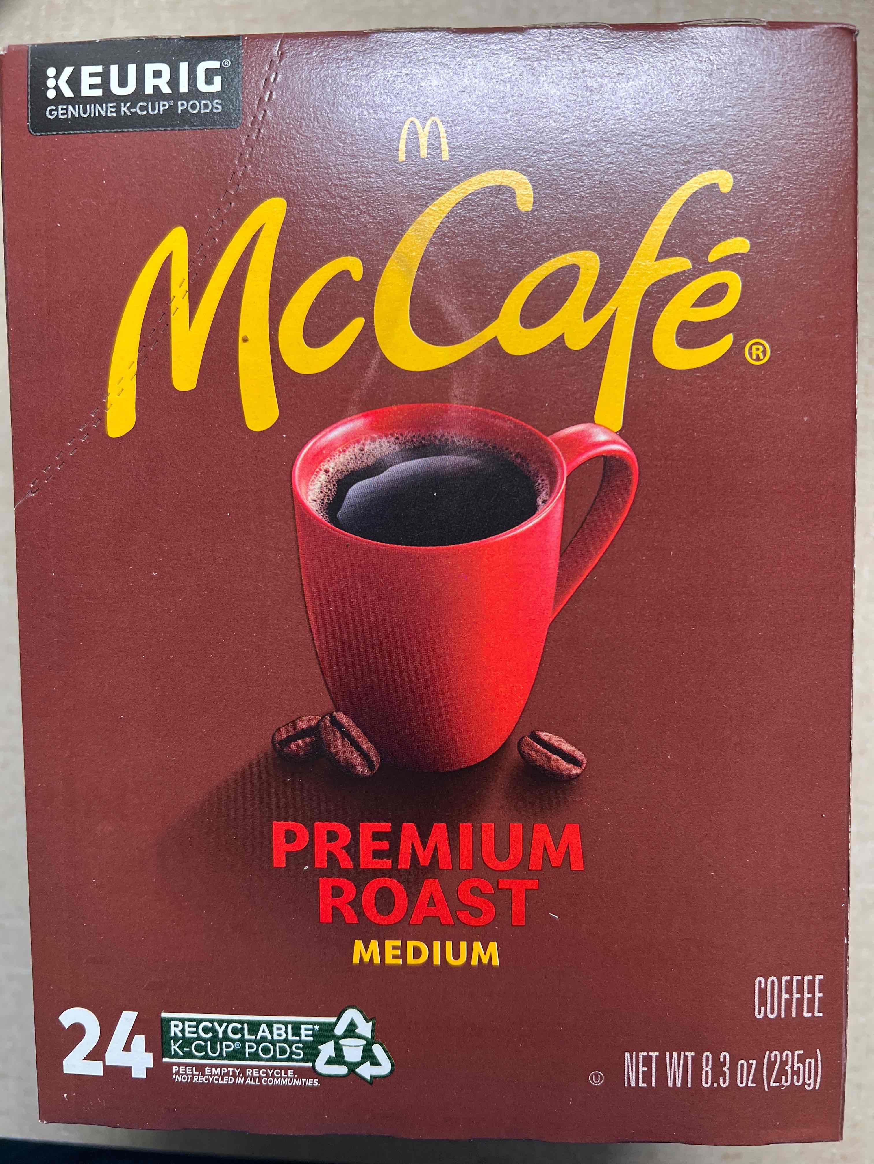 McCafe Medium Coffee k-cups 