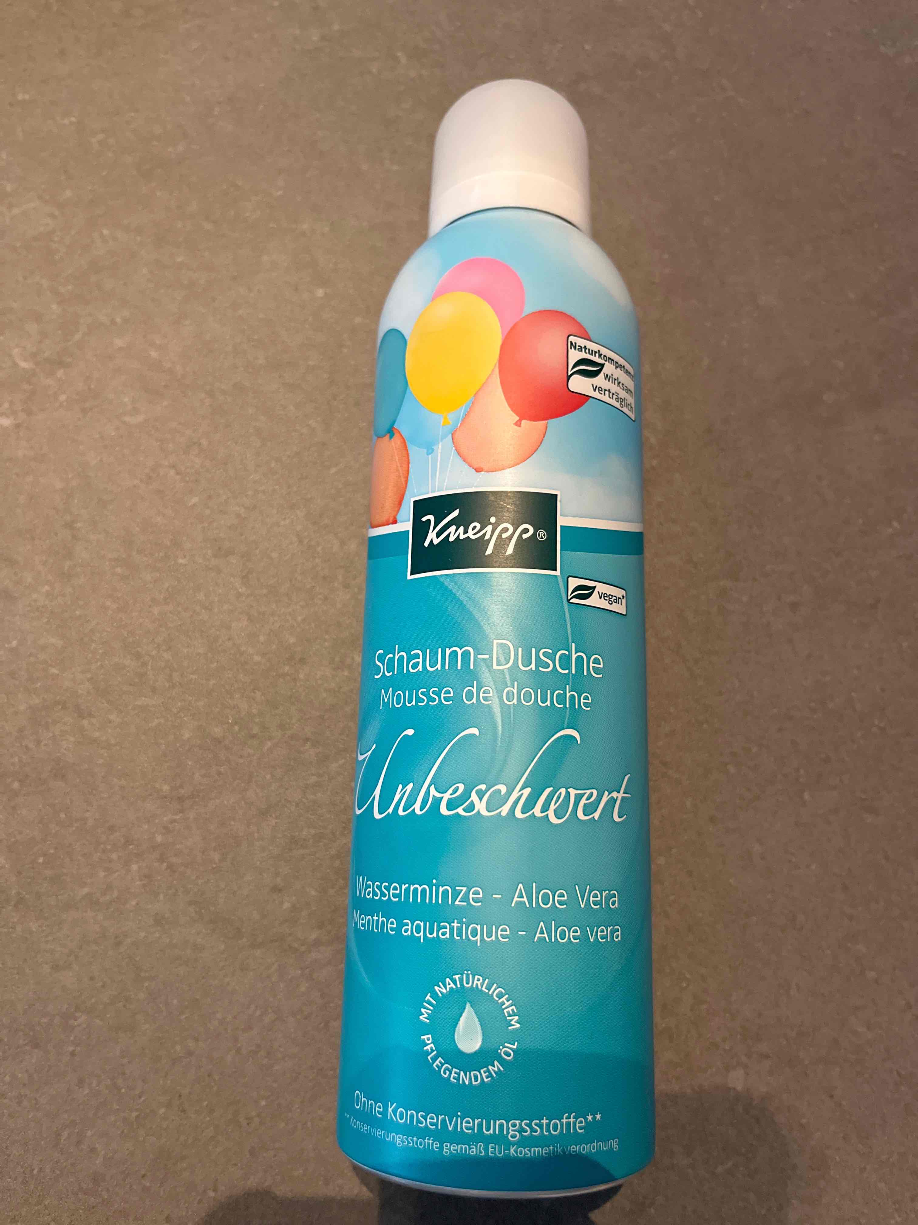 Schaum-Dusche Unbeschwert