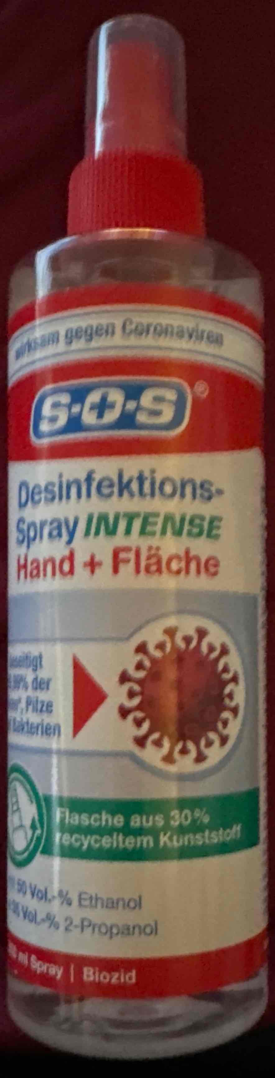 Desinfektions-Spray Intense Hand + Fläche