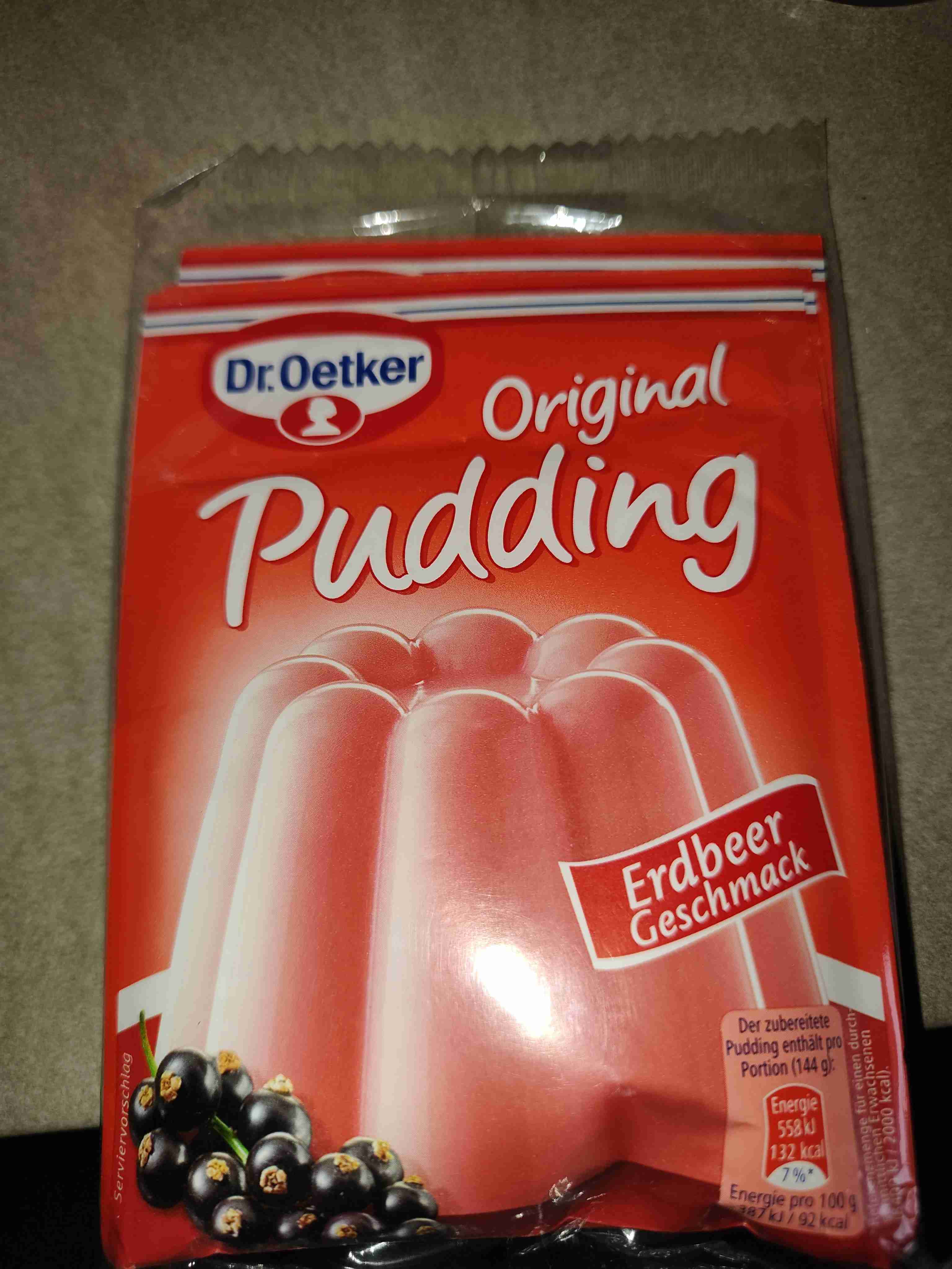 Erdbeerpudding 