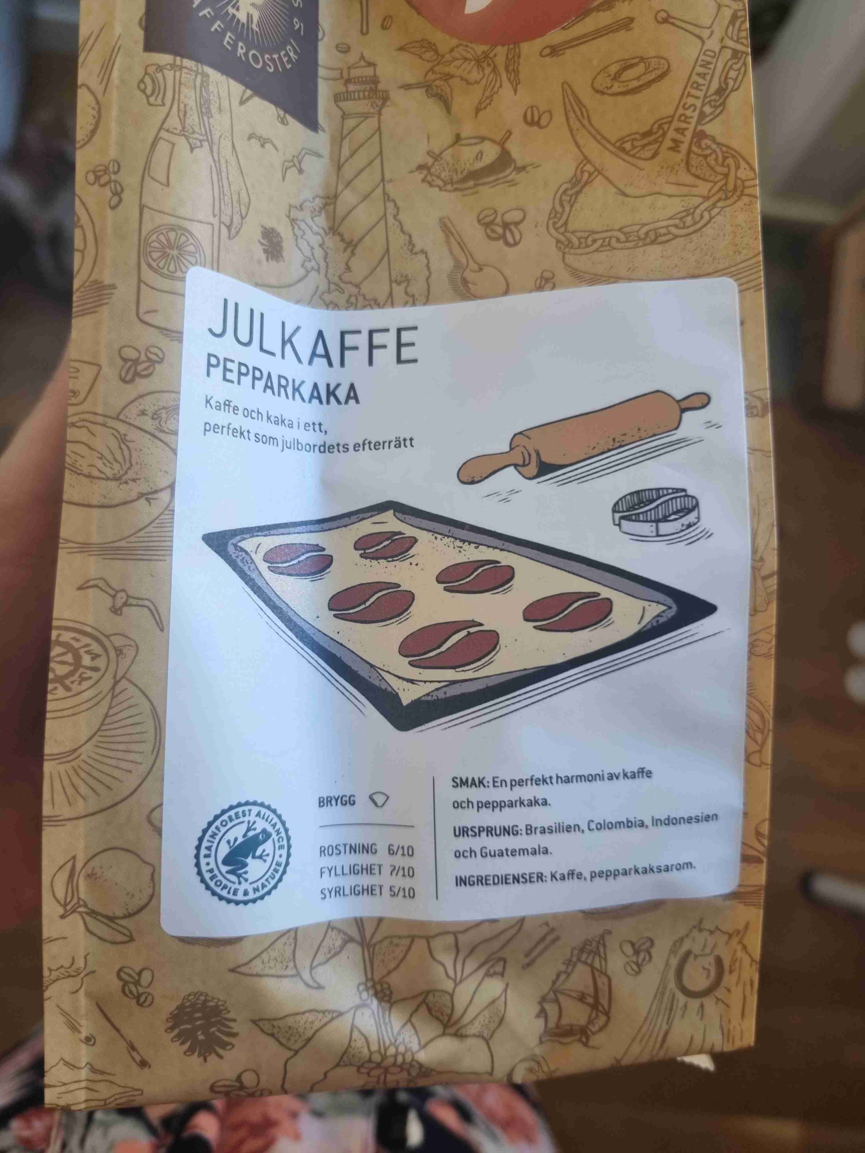 Julkaffe pepparkaka