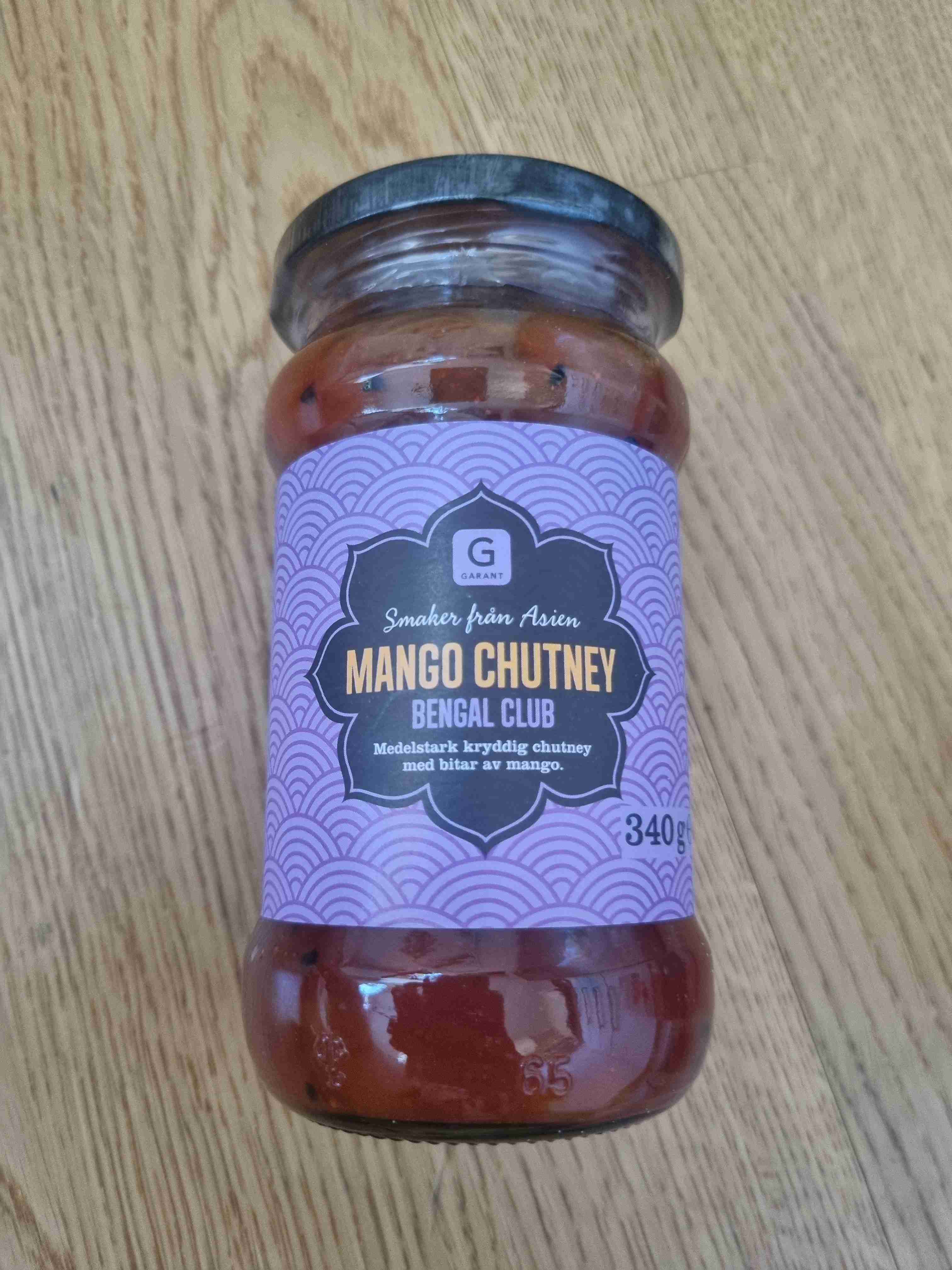 Mango chutney Bengal Club