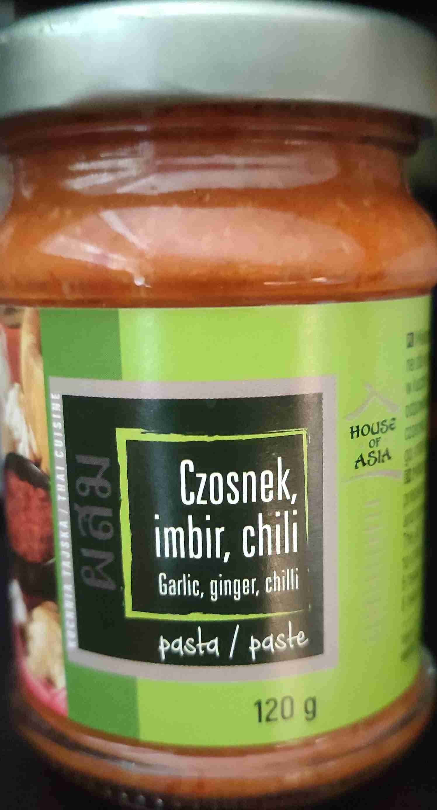 Czosnek, imbir, chili