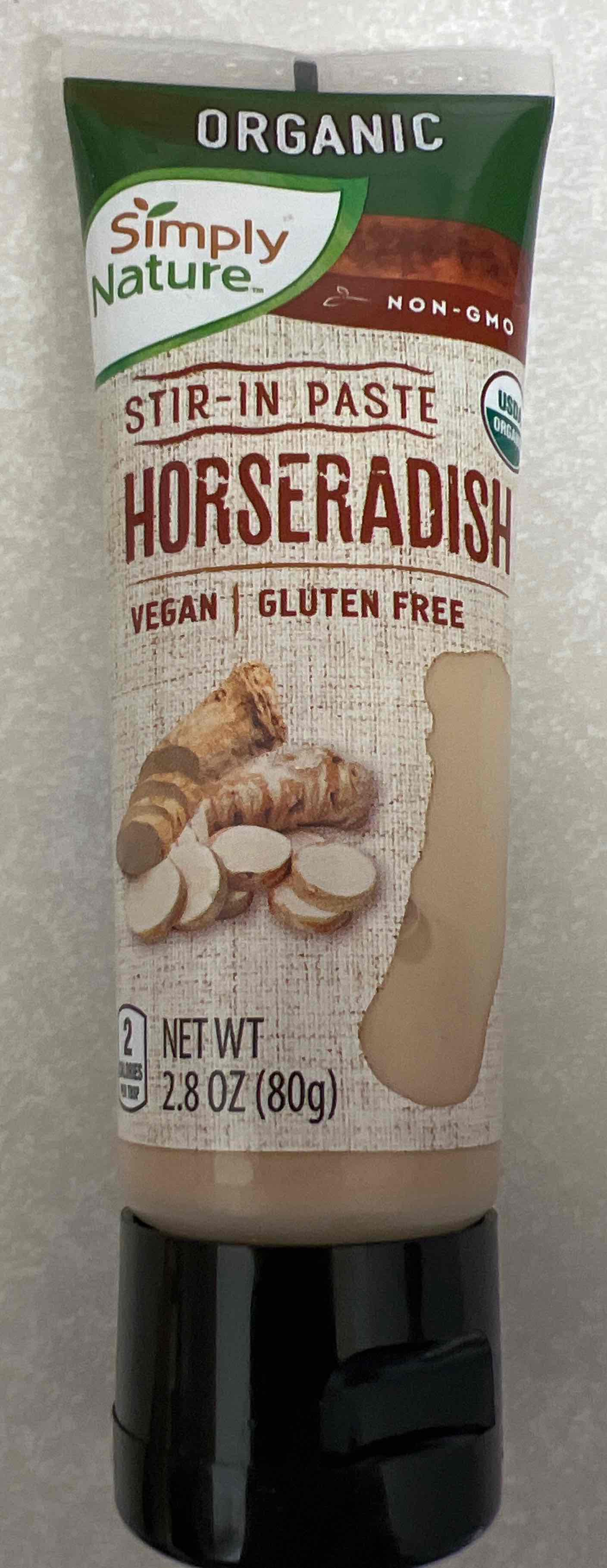 Horseradish Organic Stir-in Paste