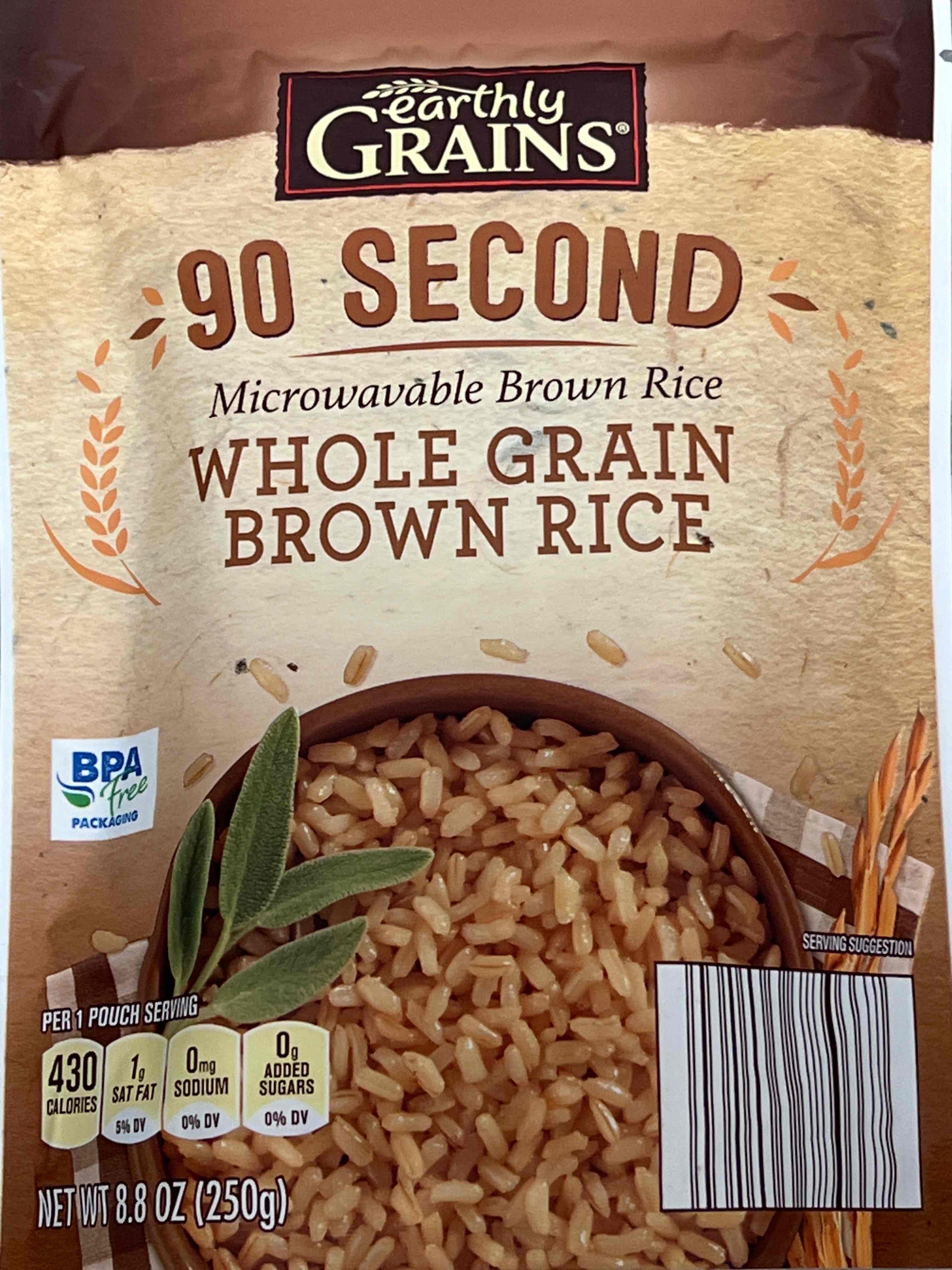 Microwavable Brown Rice
